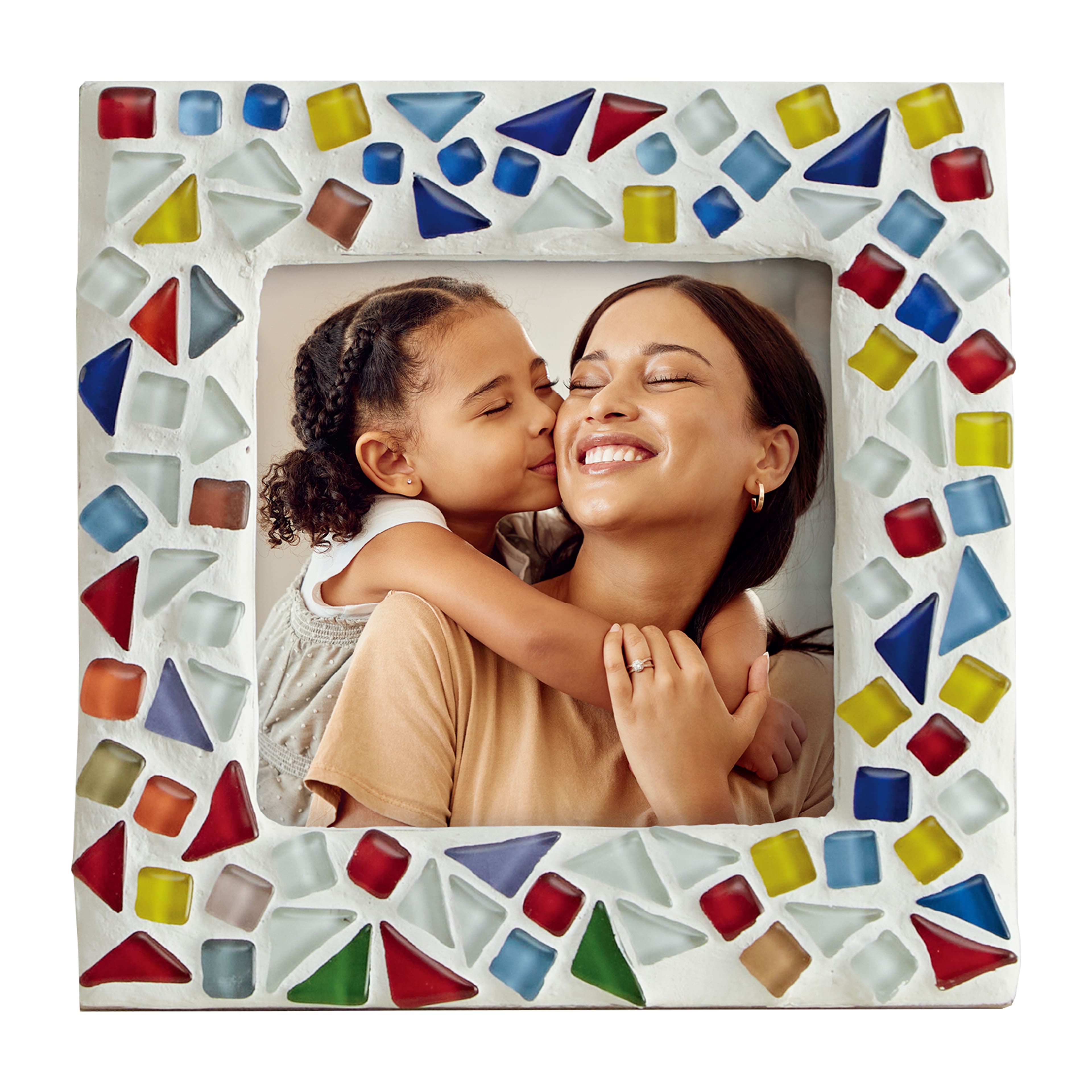 5" x 5" Rainbow Mosaic Frame Kit by Make Market®