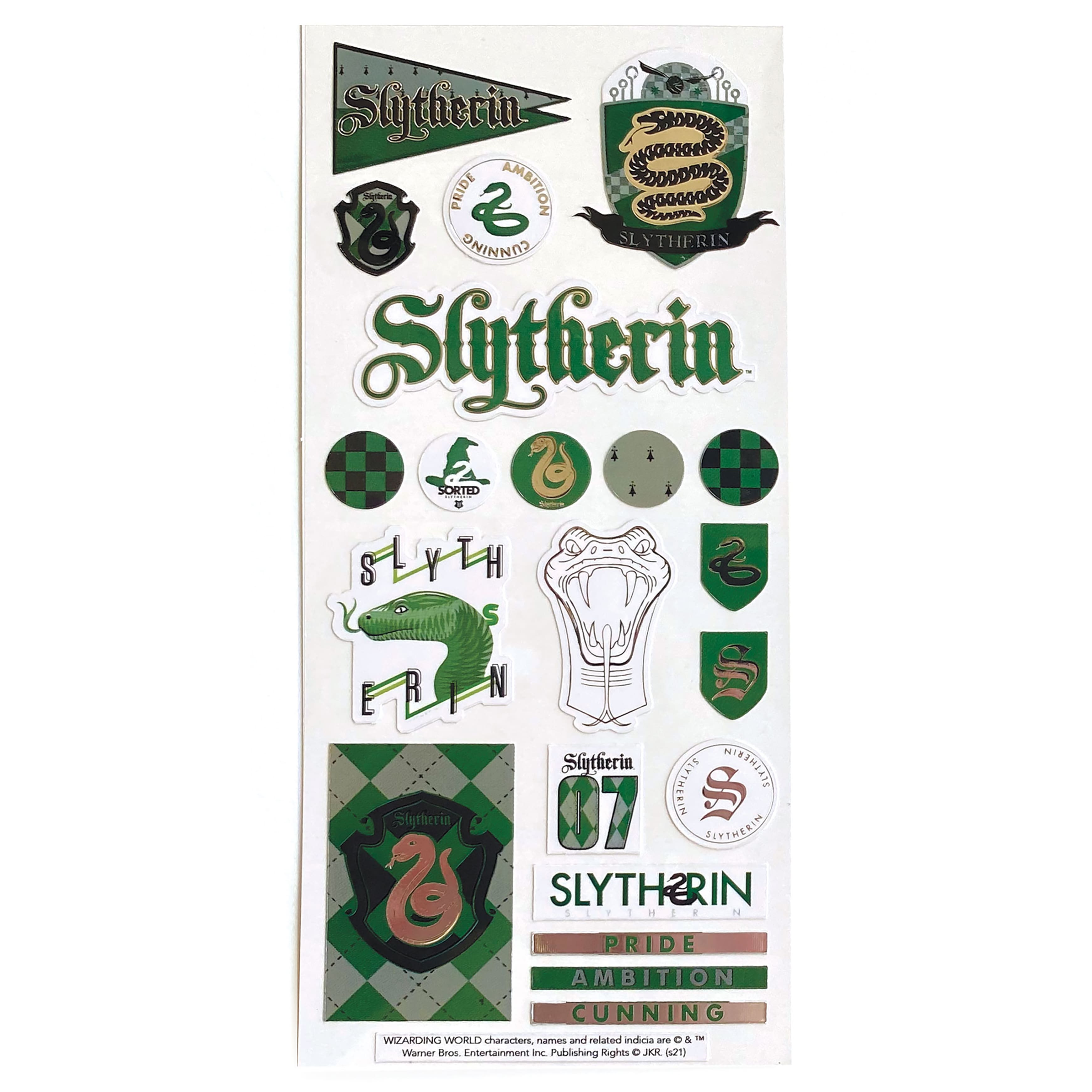 Paper House Productions  Slytherin Scrapbook Paper – Scrapbook Supply  Companies
