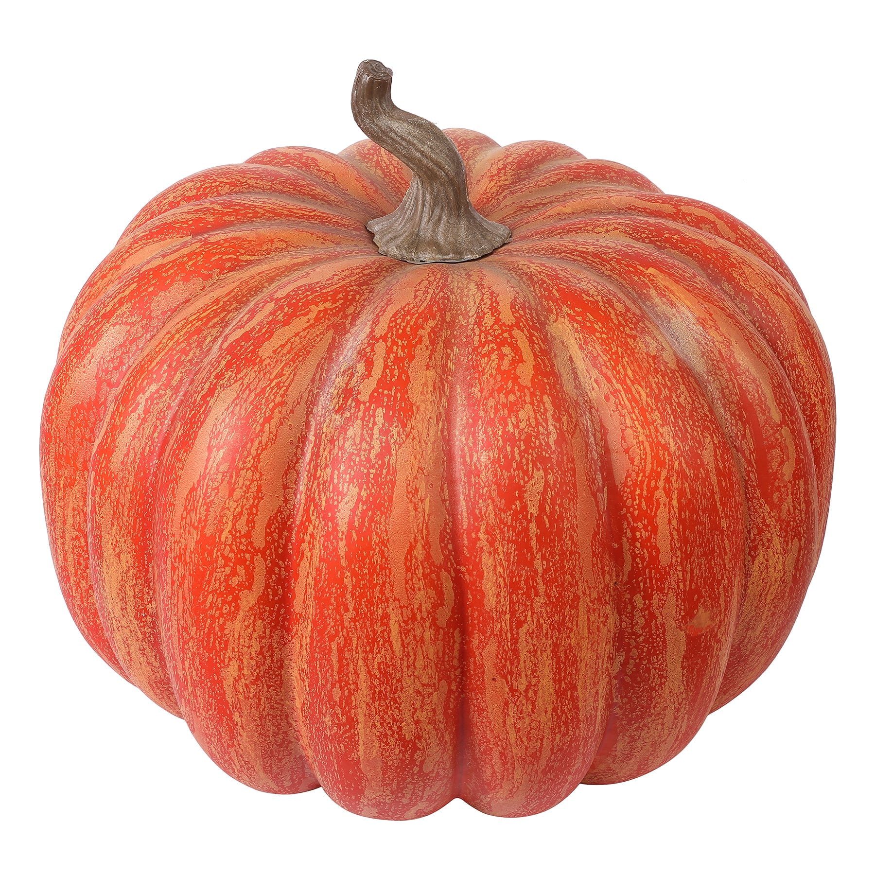 15&#x22; Dark Orange Decorative Pumpkin by Ashland&#xAE;