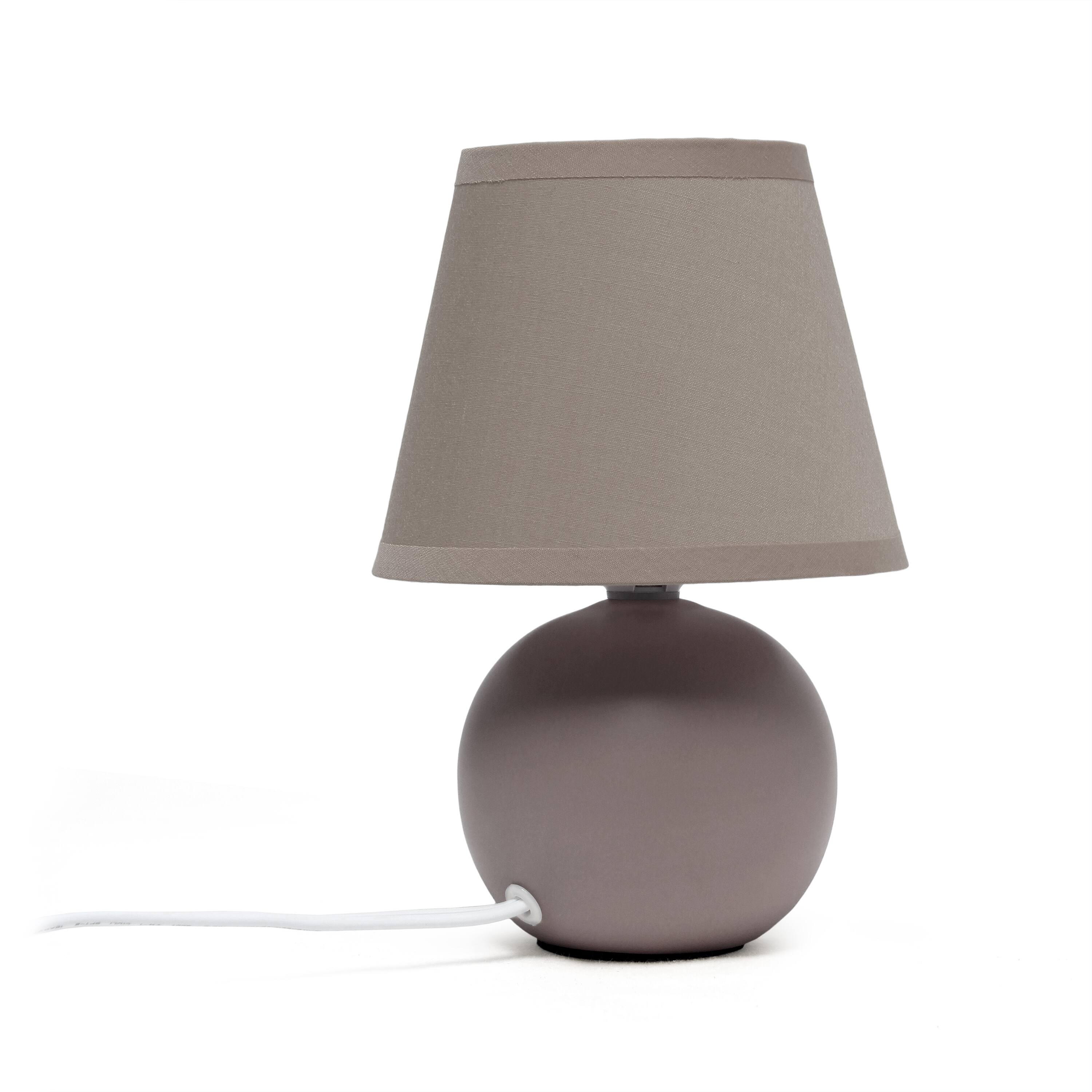 Creekwood Home Nauru 8.5" Ceramic Orb Base Table Lamp