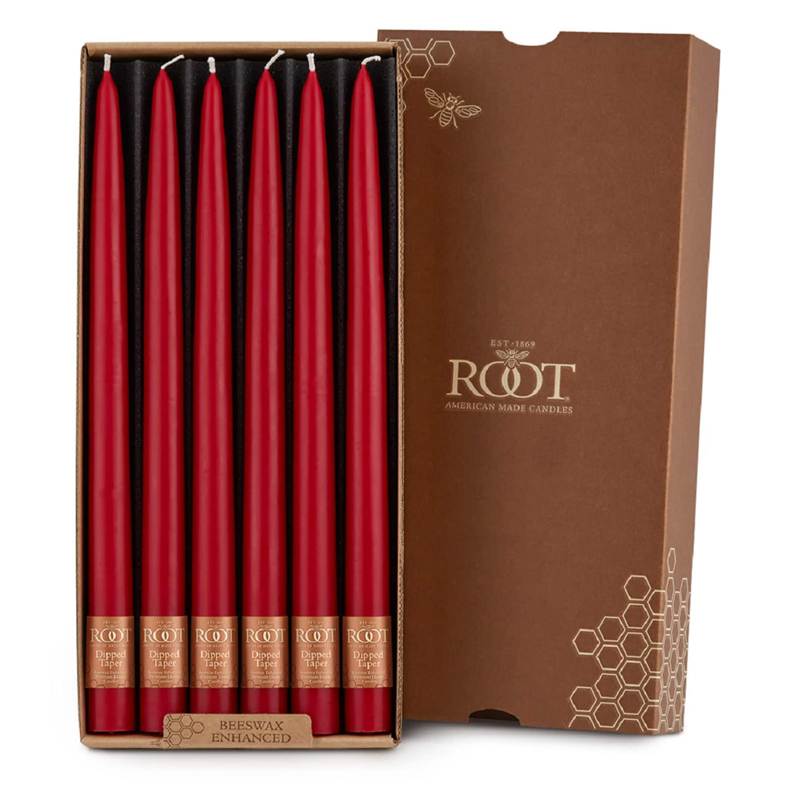 Root Candles 12" Unscented Taper Candles, 12ct.