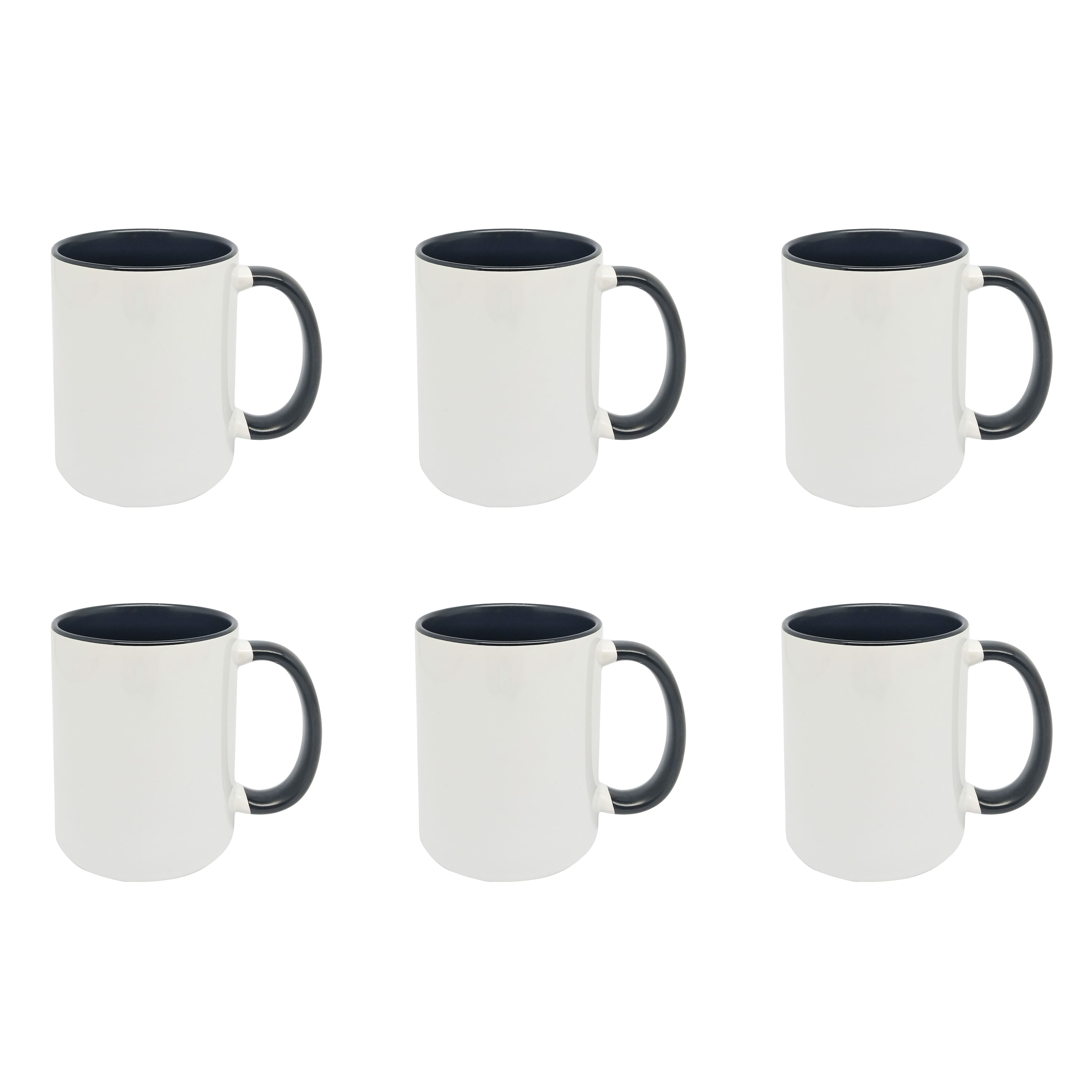 Craft Express 6 Pack 15oz Stainless Steel Sublimation Mugs