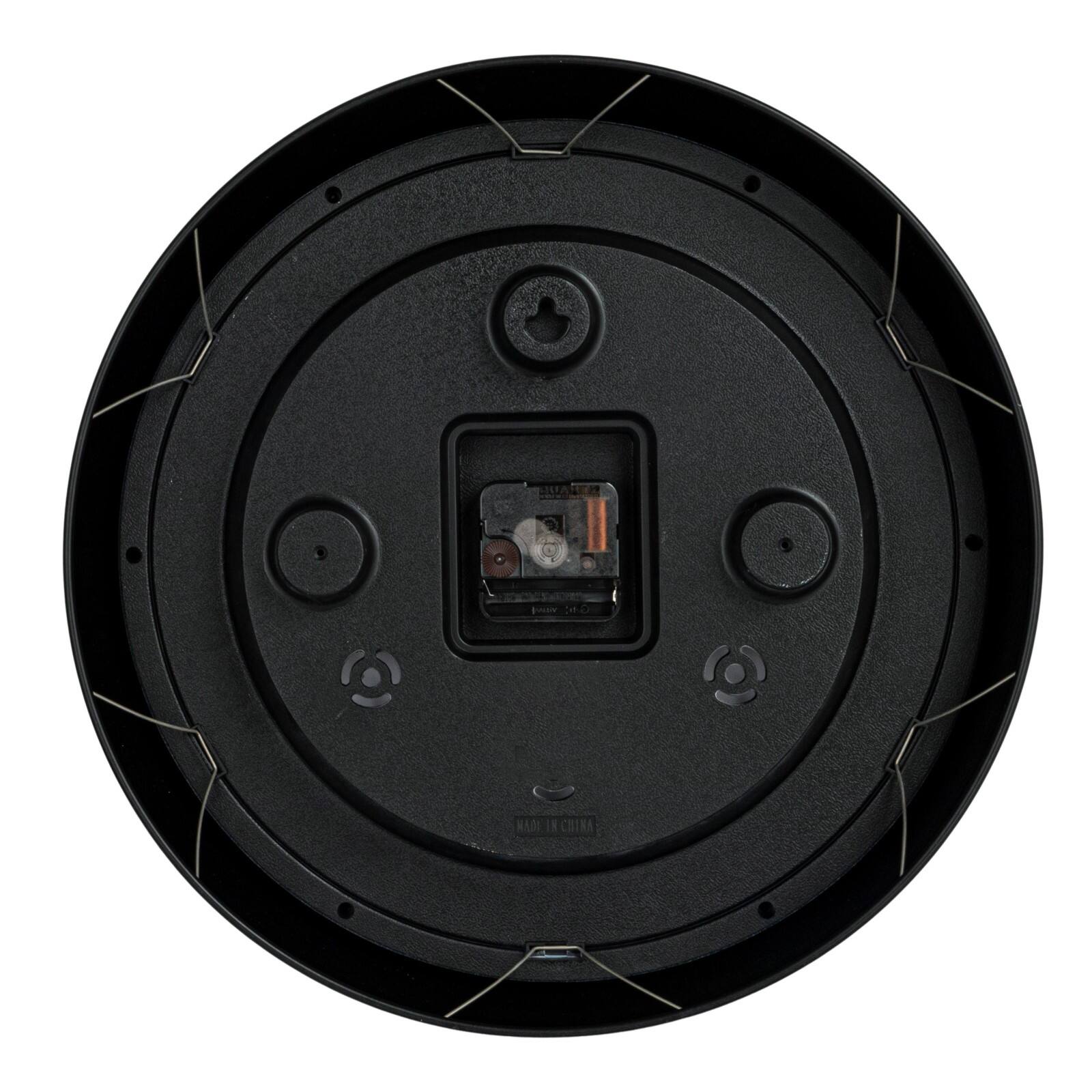 Hello Honey® 15" Black & White Timeless Contrast Round Wall Clock