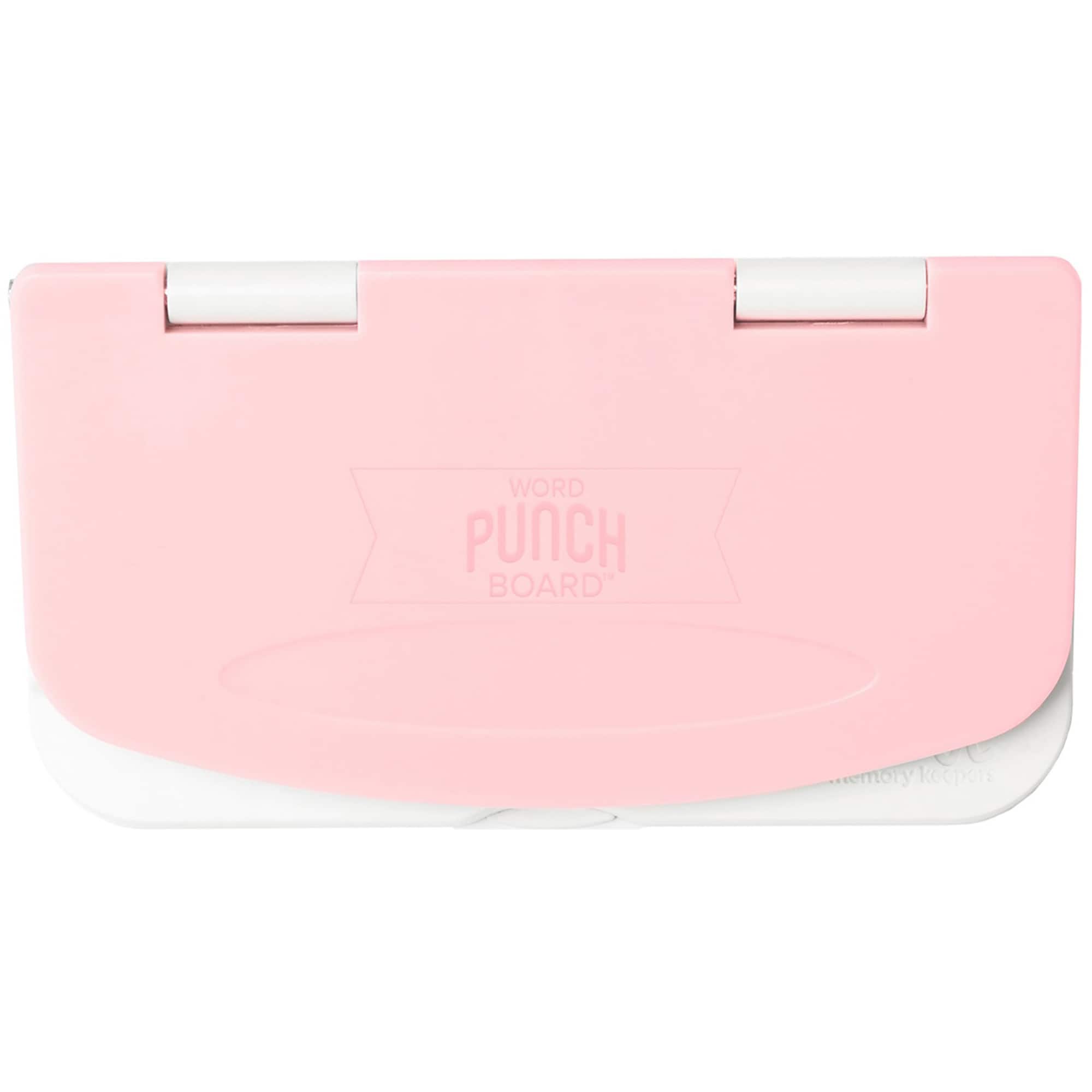 We R Memory Keepers Lowercase Word Punch Board