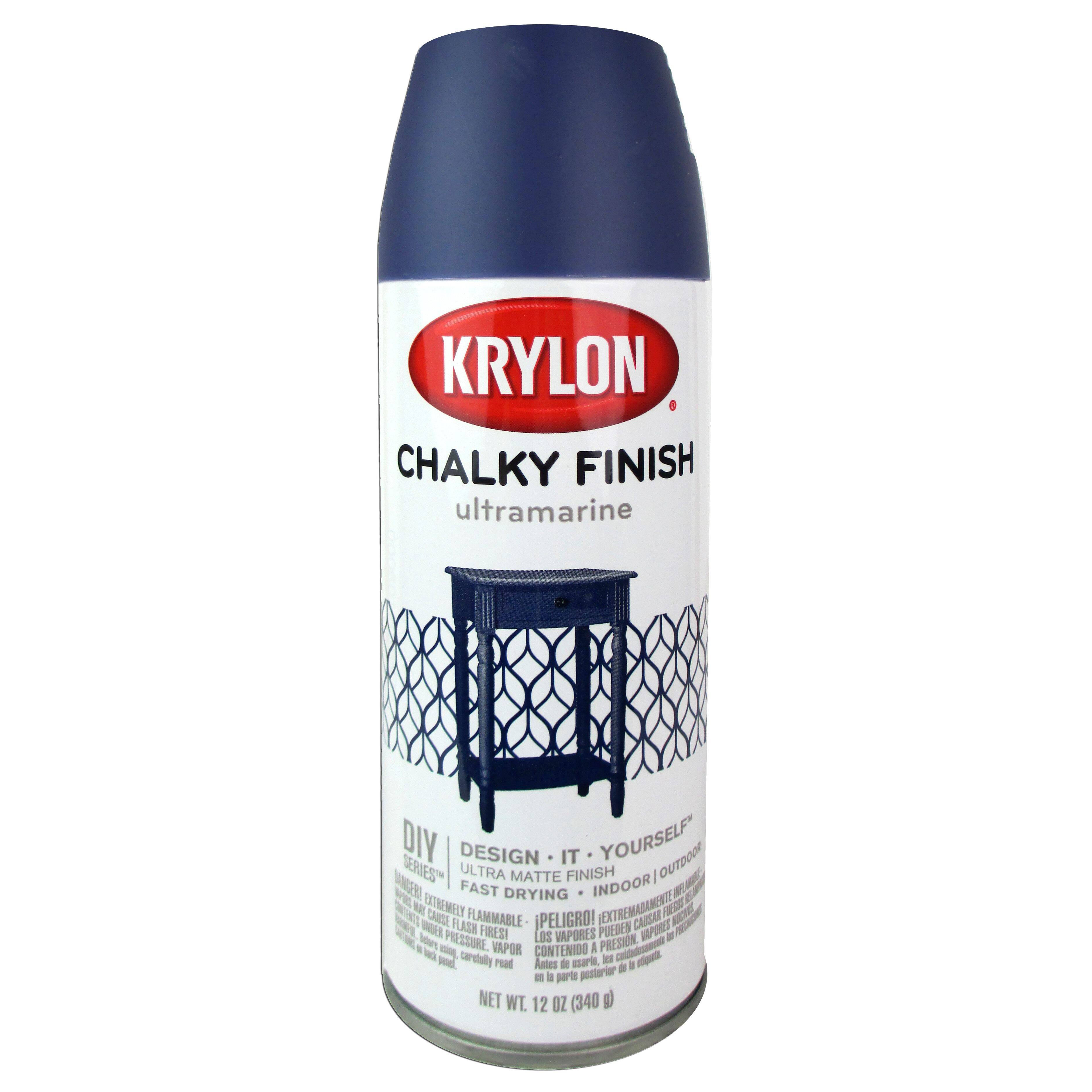 Krylon Ultramarine Chalky Finish Paint