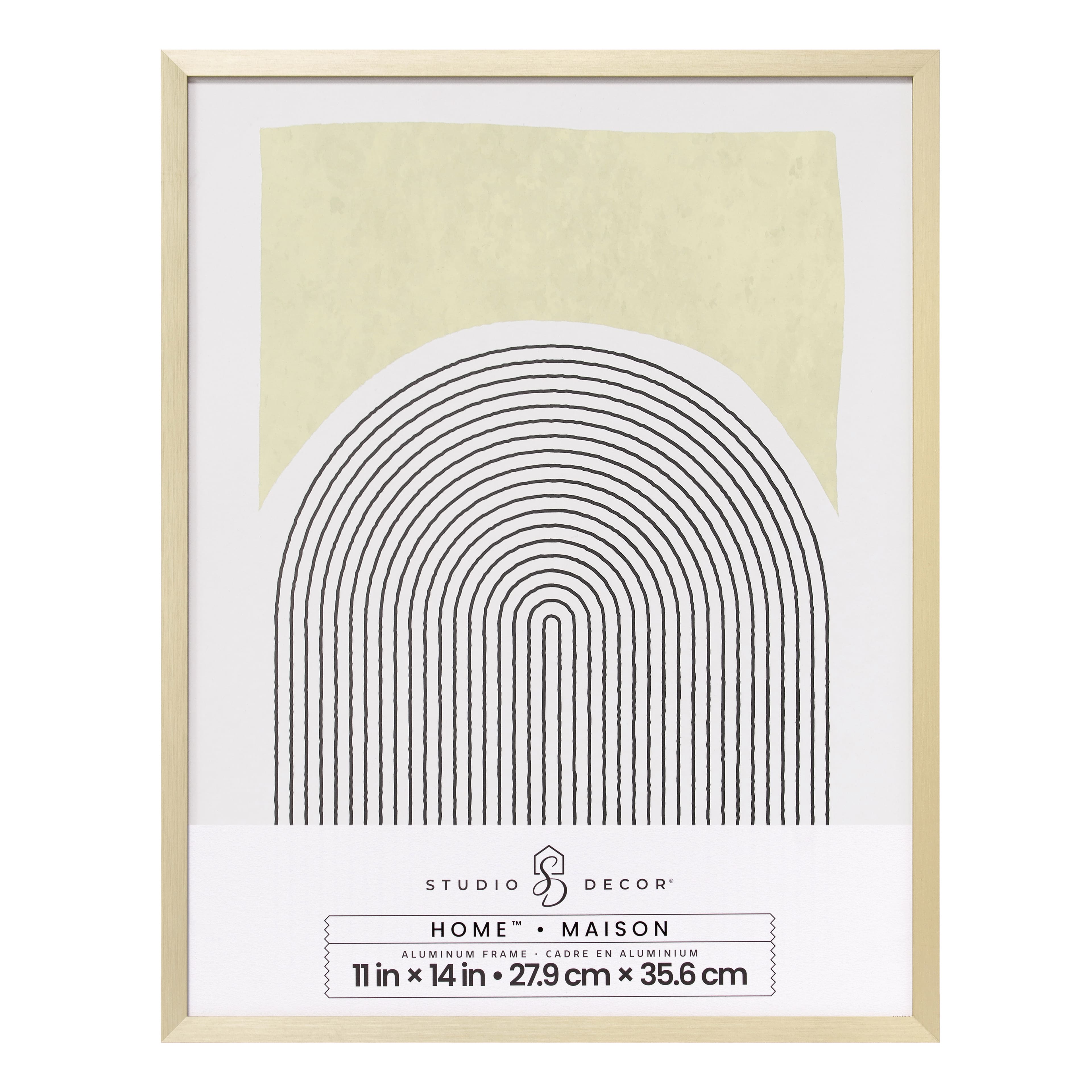 Home™ Gold Aluminum Frame by Studio Décor