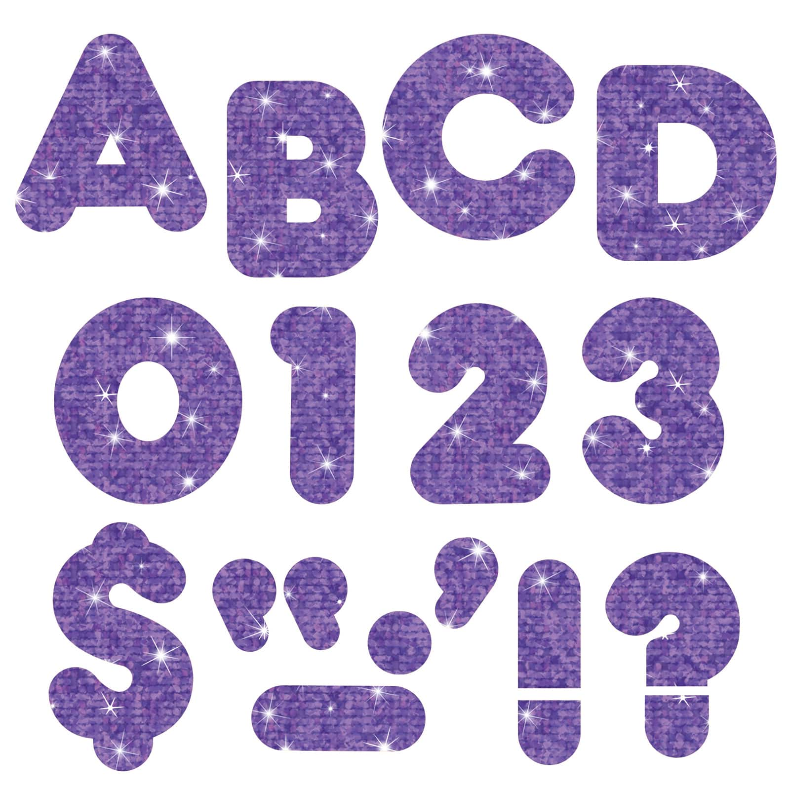 4" Uppercase Sparkle Ready Letters®