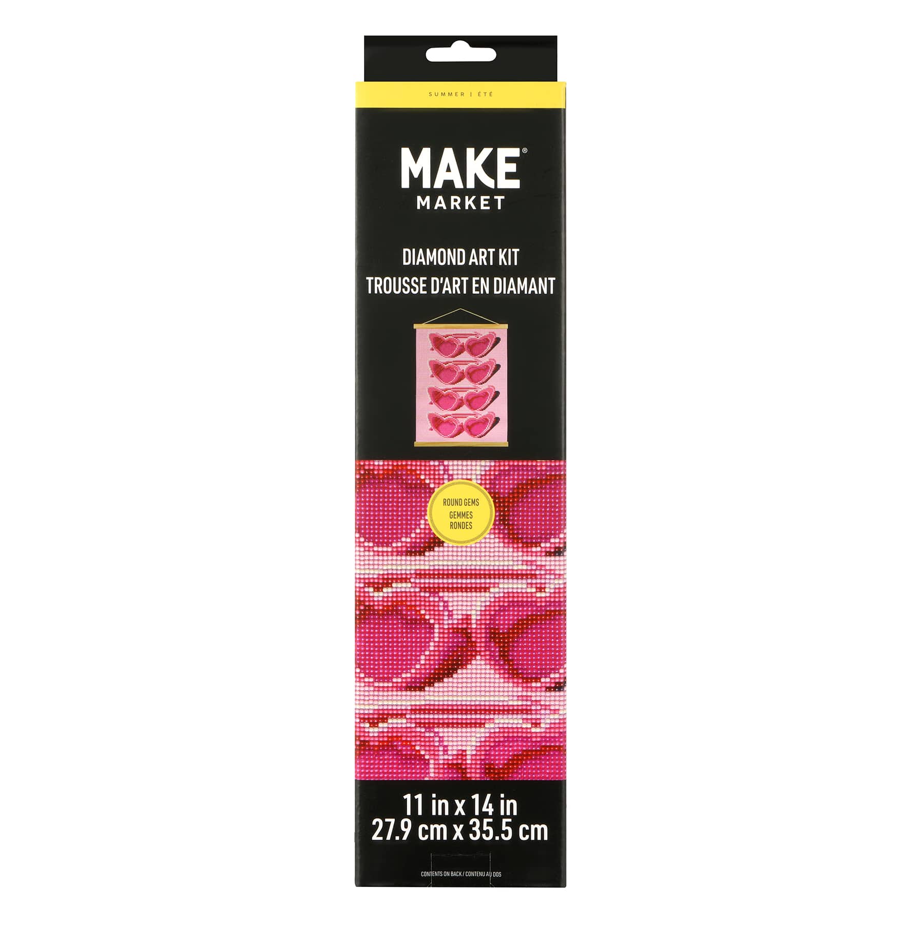 Pink Sunglasses Diamond Art Kit by Make Market&#xAE;