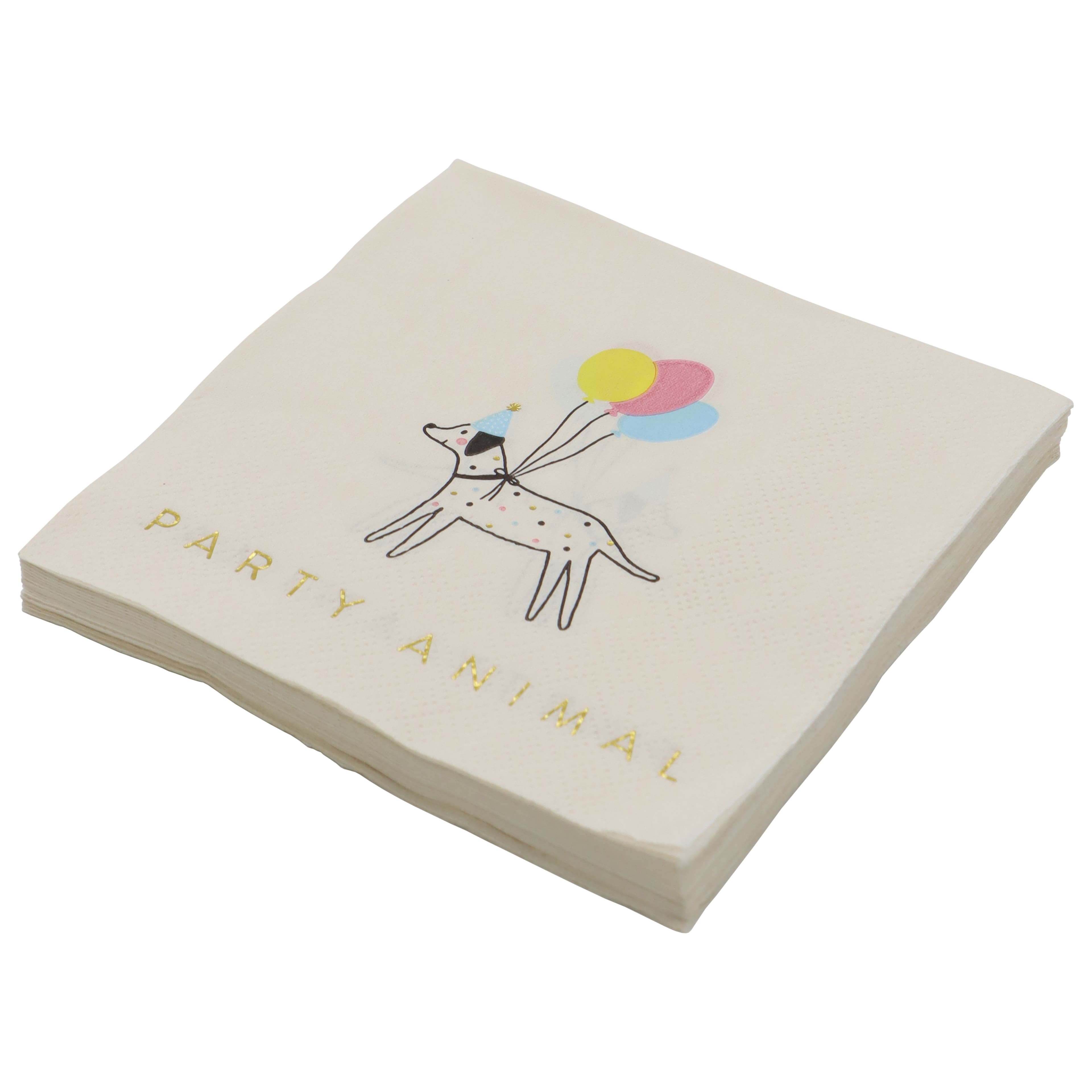 Party Animal Beverage Napkins, 20ct. by Celebrate It&#x2122;