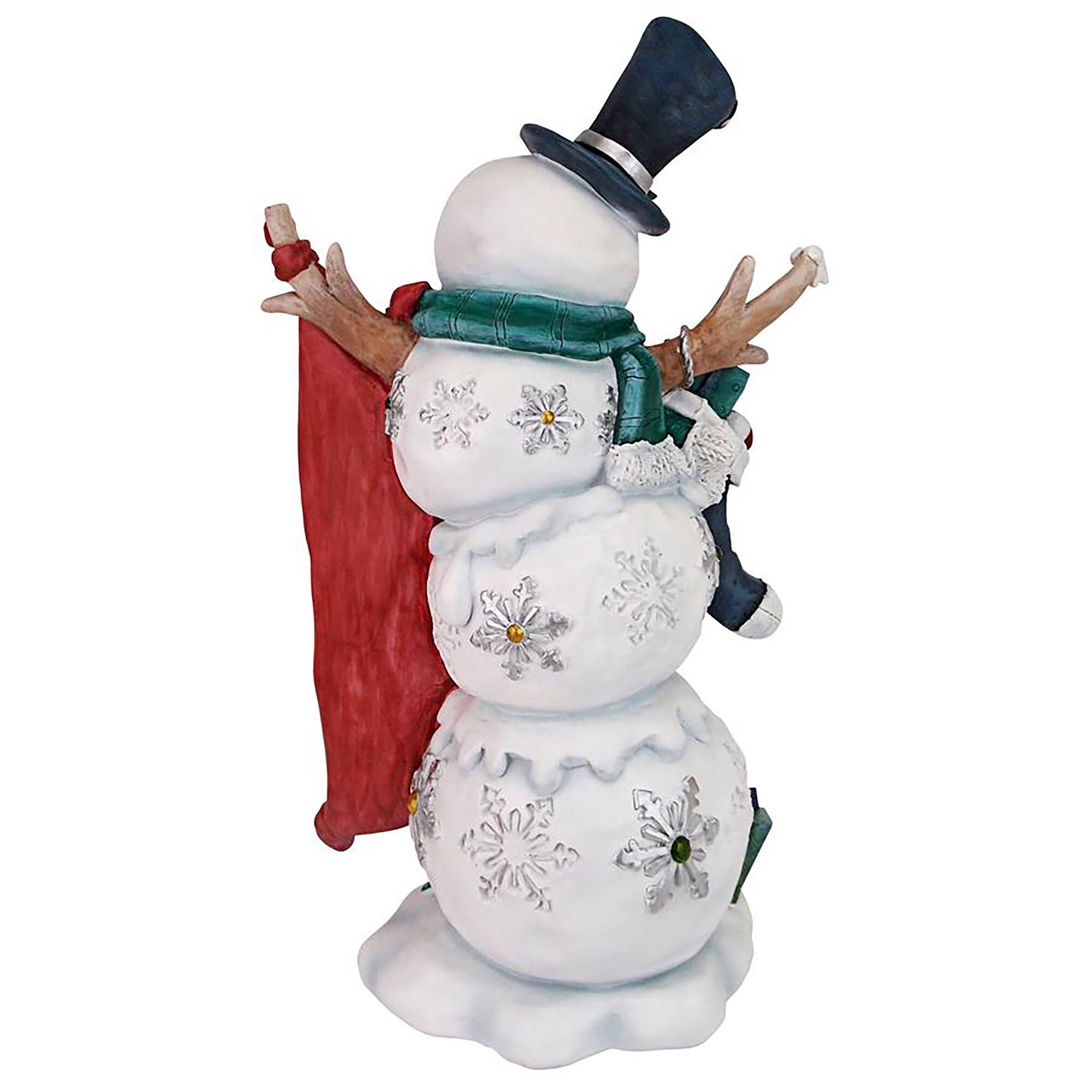 Design Toscano 17&#x22; Avalanche the Welcome Snowman Statue