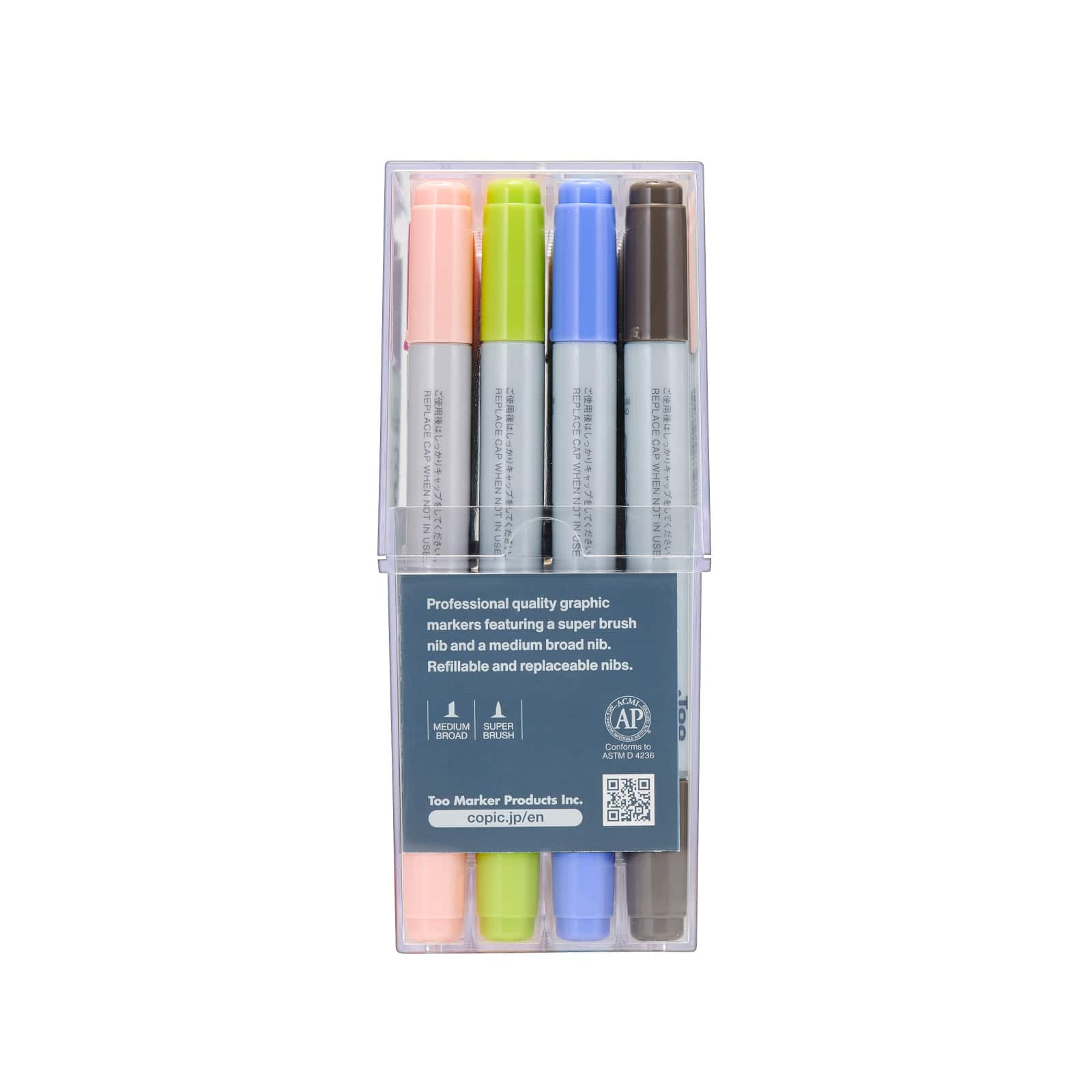 Copic&#xAE; Ciao 72 Color Marker Set B