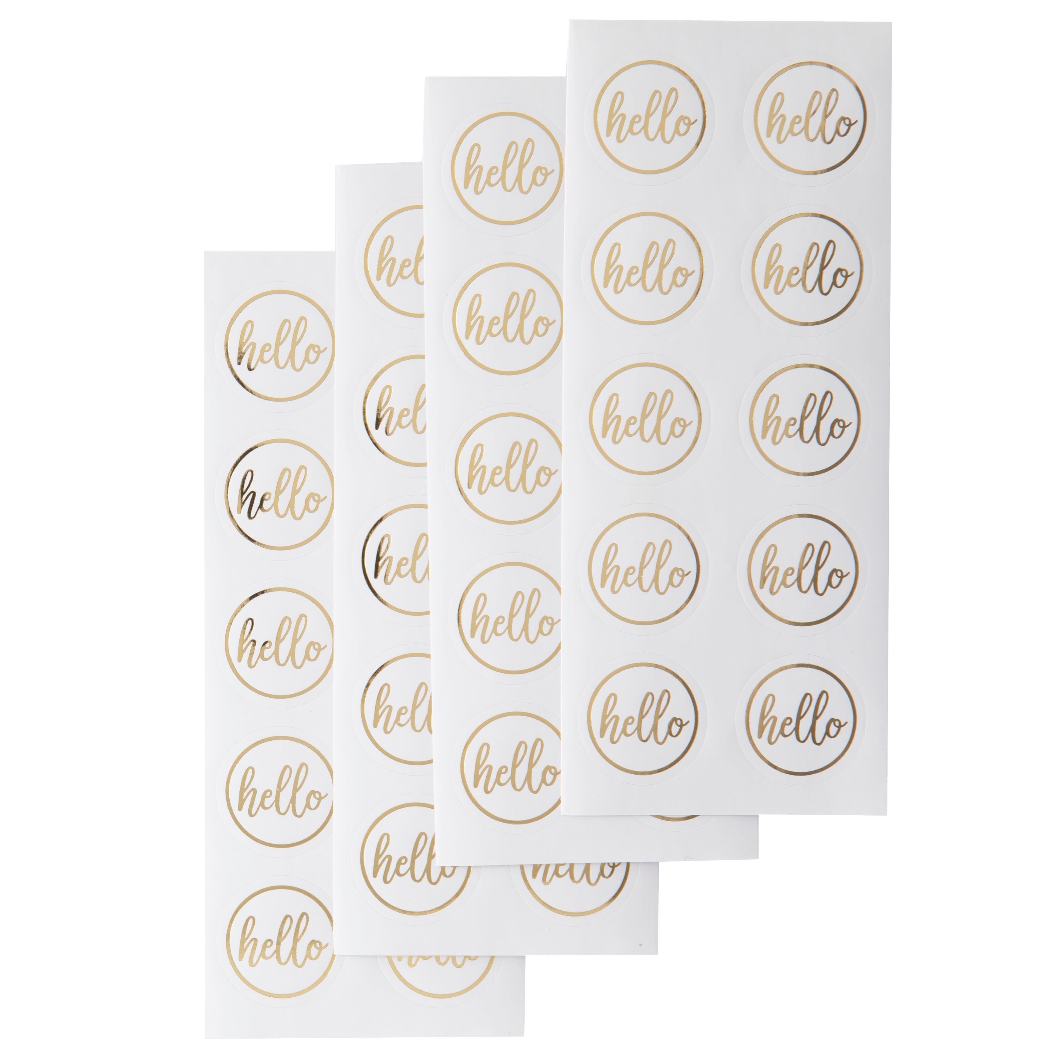 Gold Hello Foil Envelope Seals by Recollections&#x2122;