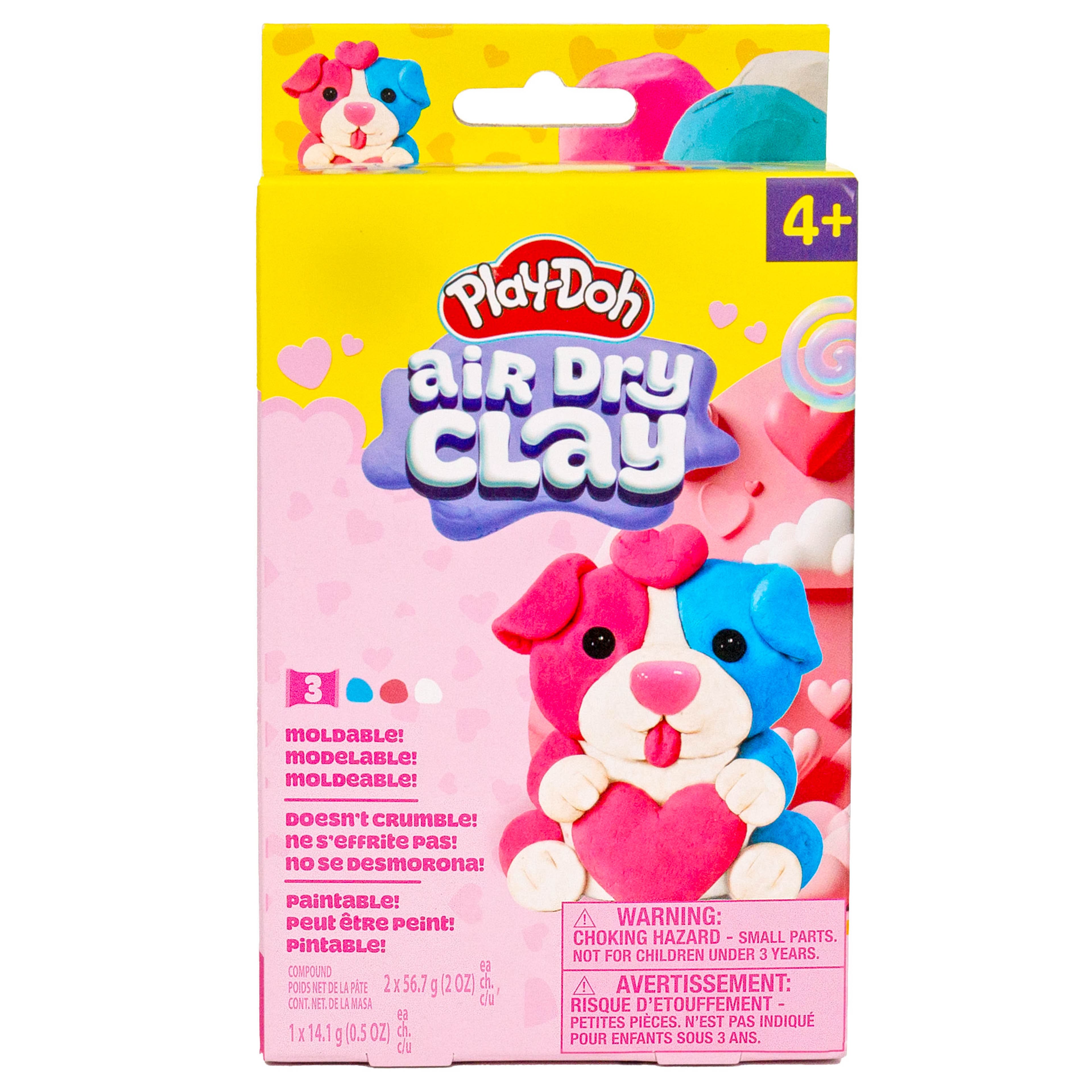 Play-Doh Puppy Love Air Dry Clay Buddies