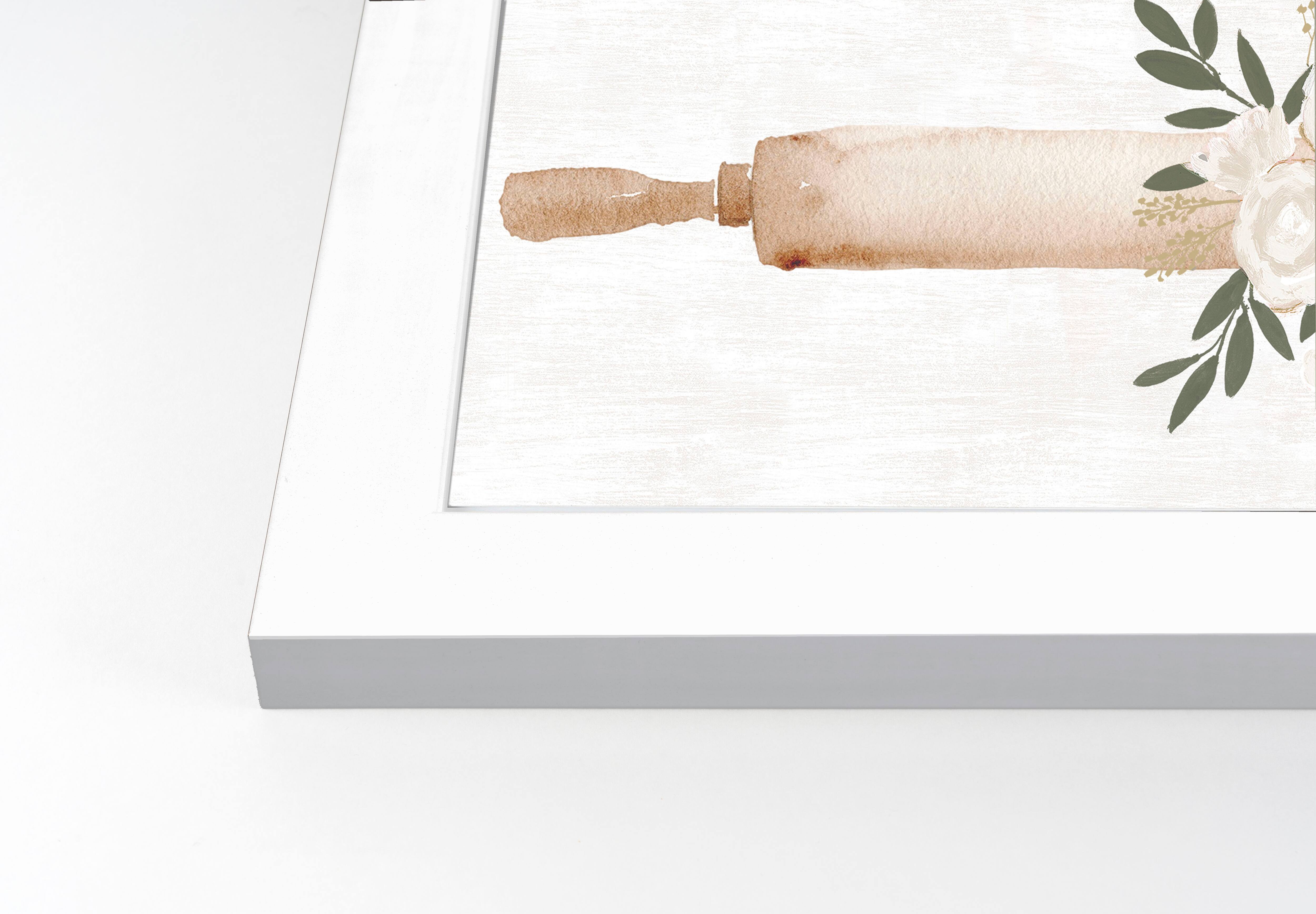 Roll with It 11" x 14" White Framed Print Under Plexiglass