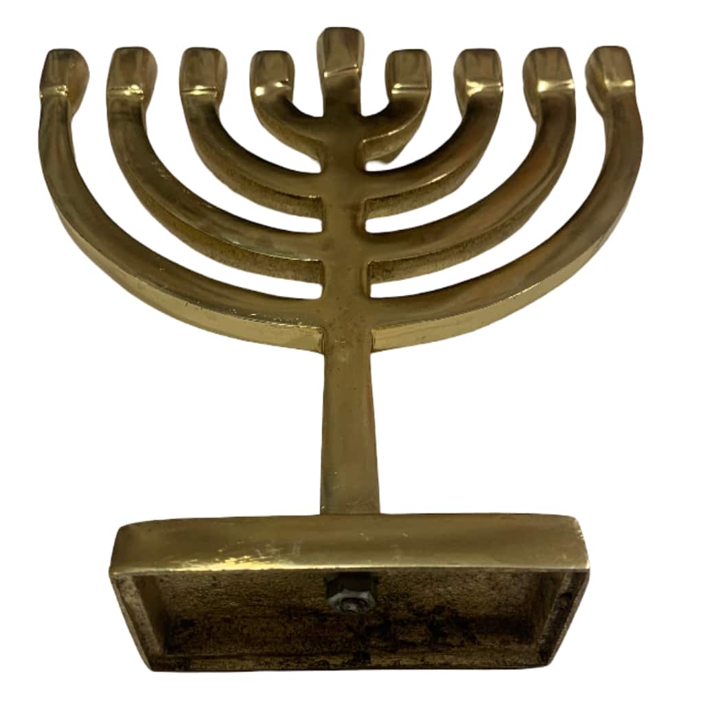 9" Gold Menorah by Ashland®