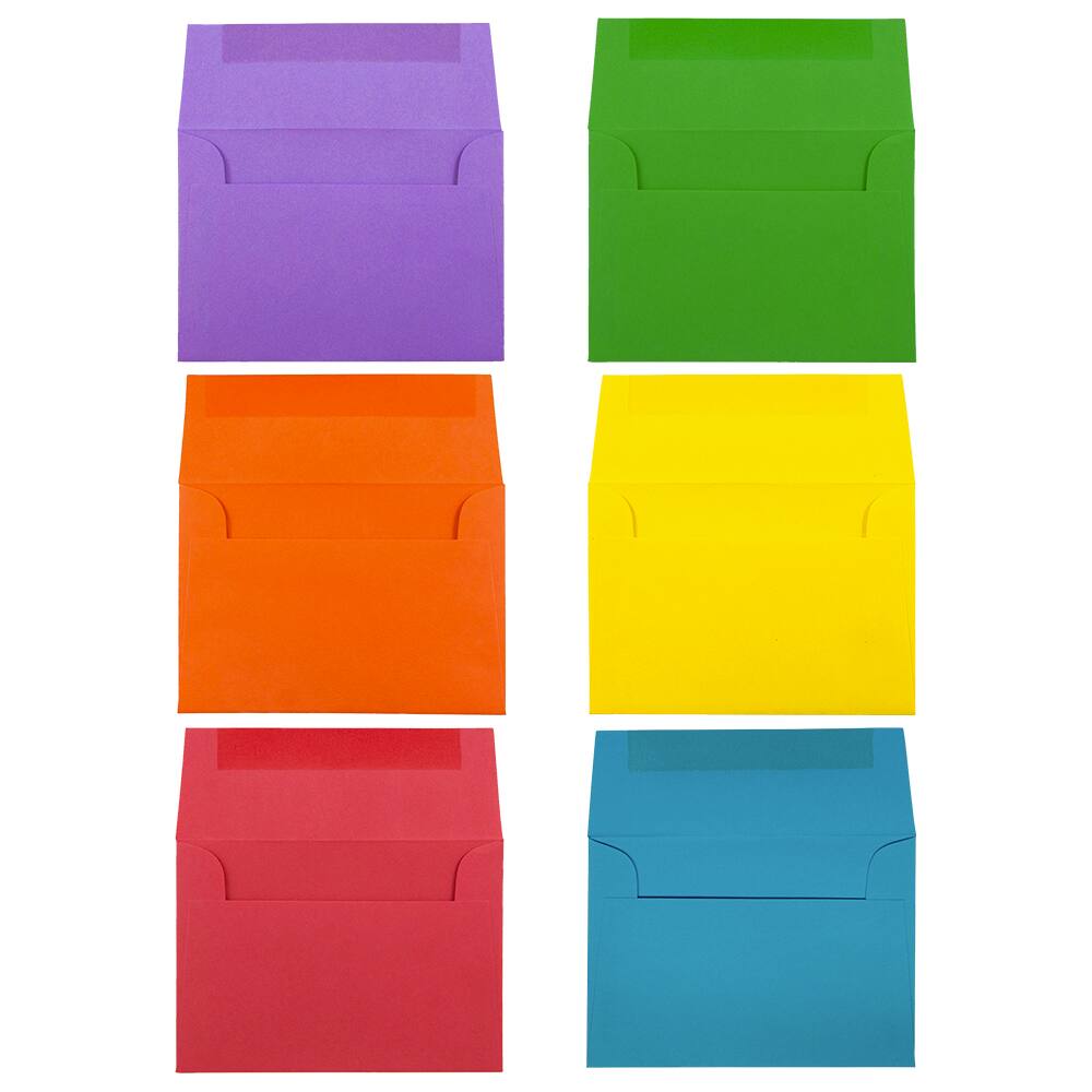 JAM Paper 4Bar A1 Colored Invitation Envelopes, 150ct.