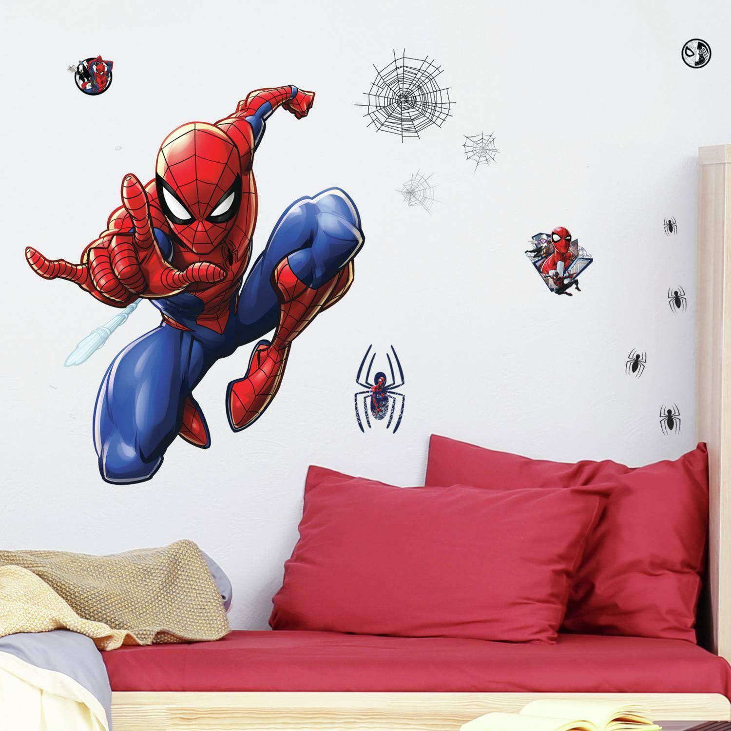 RoomMates Spider-Man Peel &#x26; Stick Giant Wall Decals