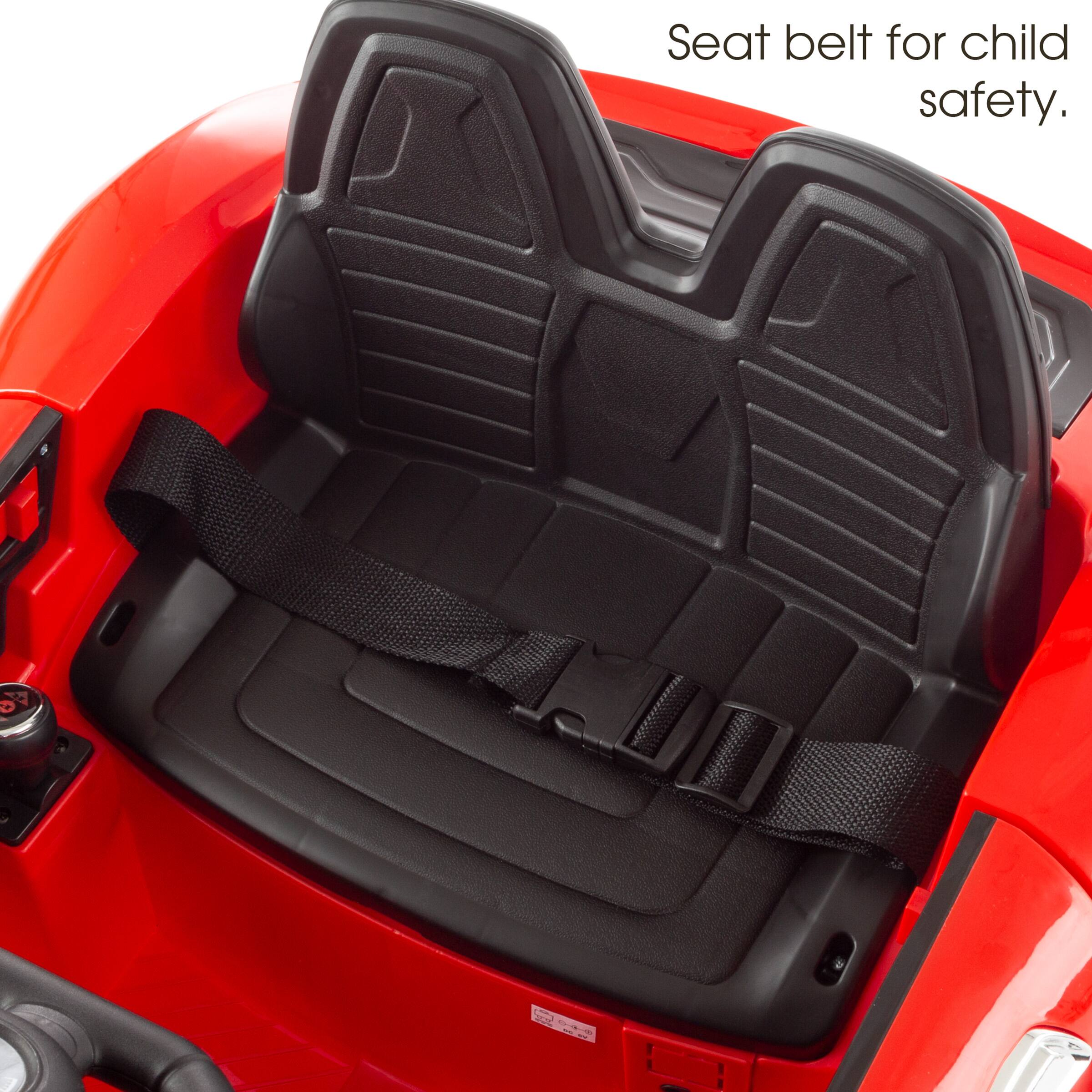 Toy Time Red Battery Powered Ride-On Sports Car