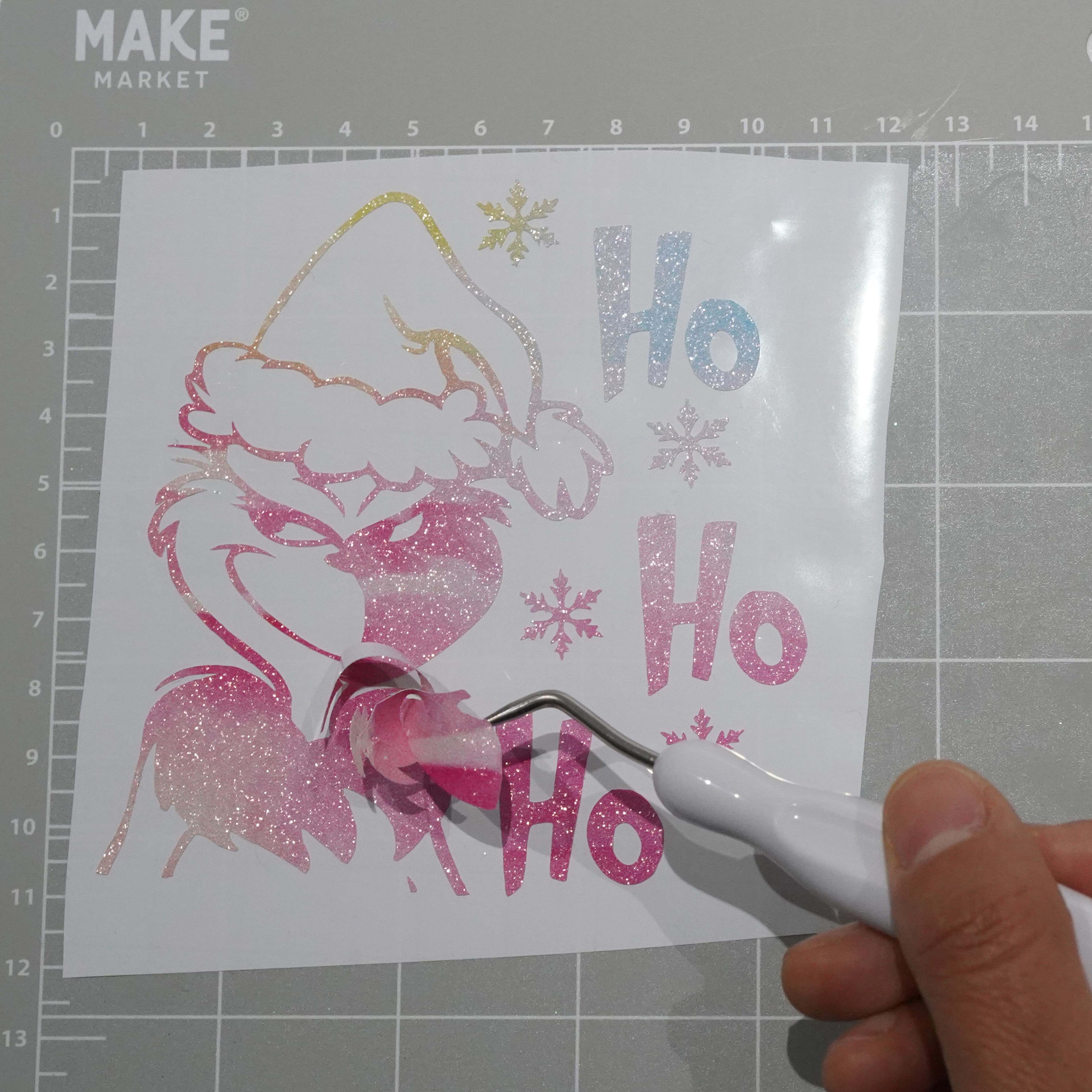 Shimmer Pastel Rainbow Permanent Vinyl by Make Market&#xAE;