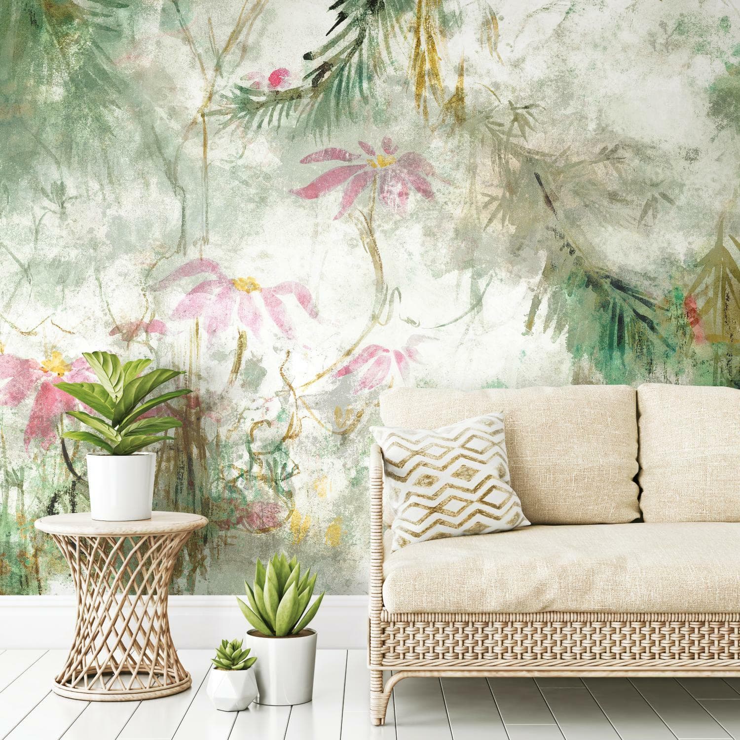 RoomMates Jungle Lily Mural Peel & Stick Wallpaper Michaels