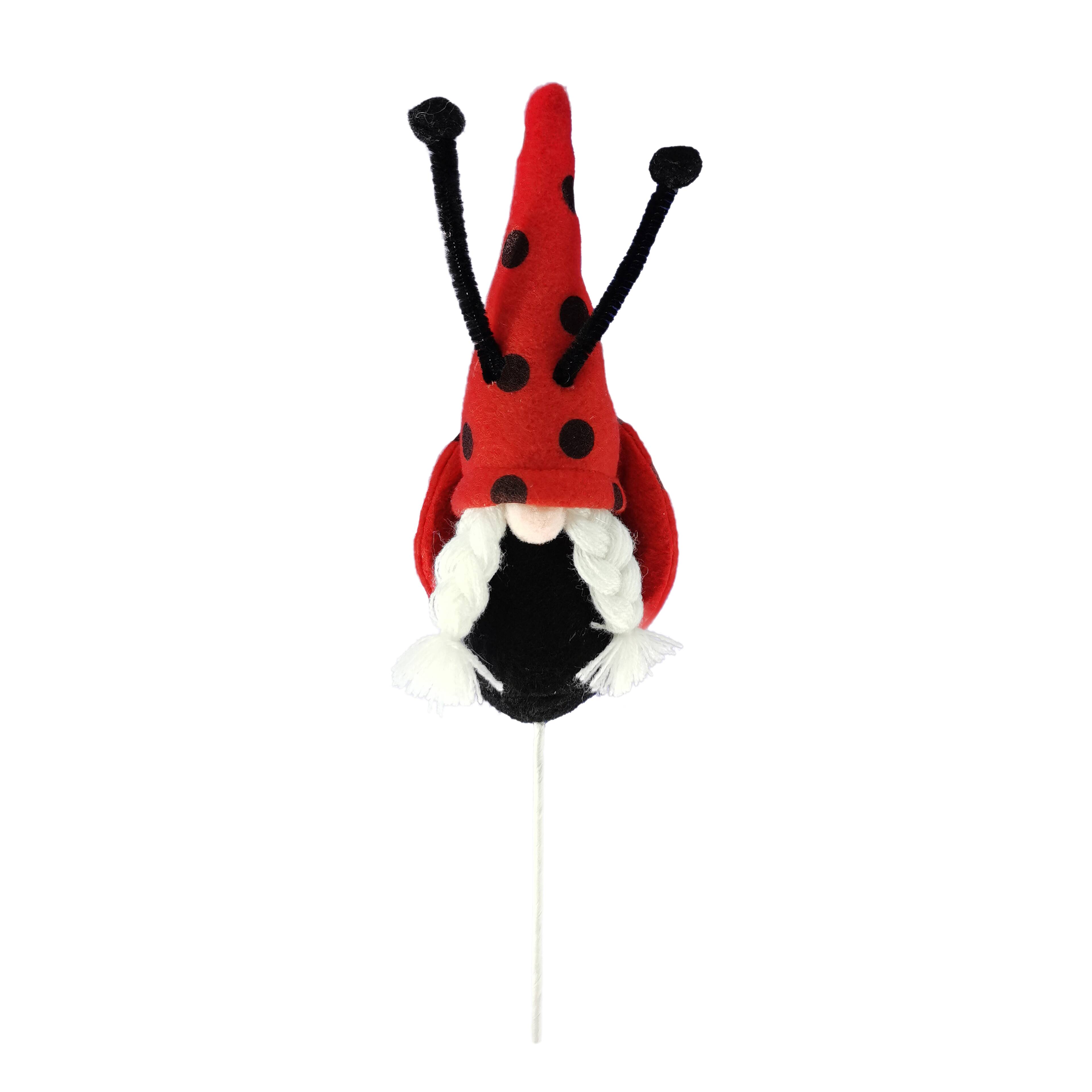 Assorted Ladybug Gnome Pick by Ashland&#xAE;, 1pc.