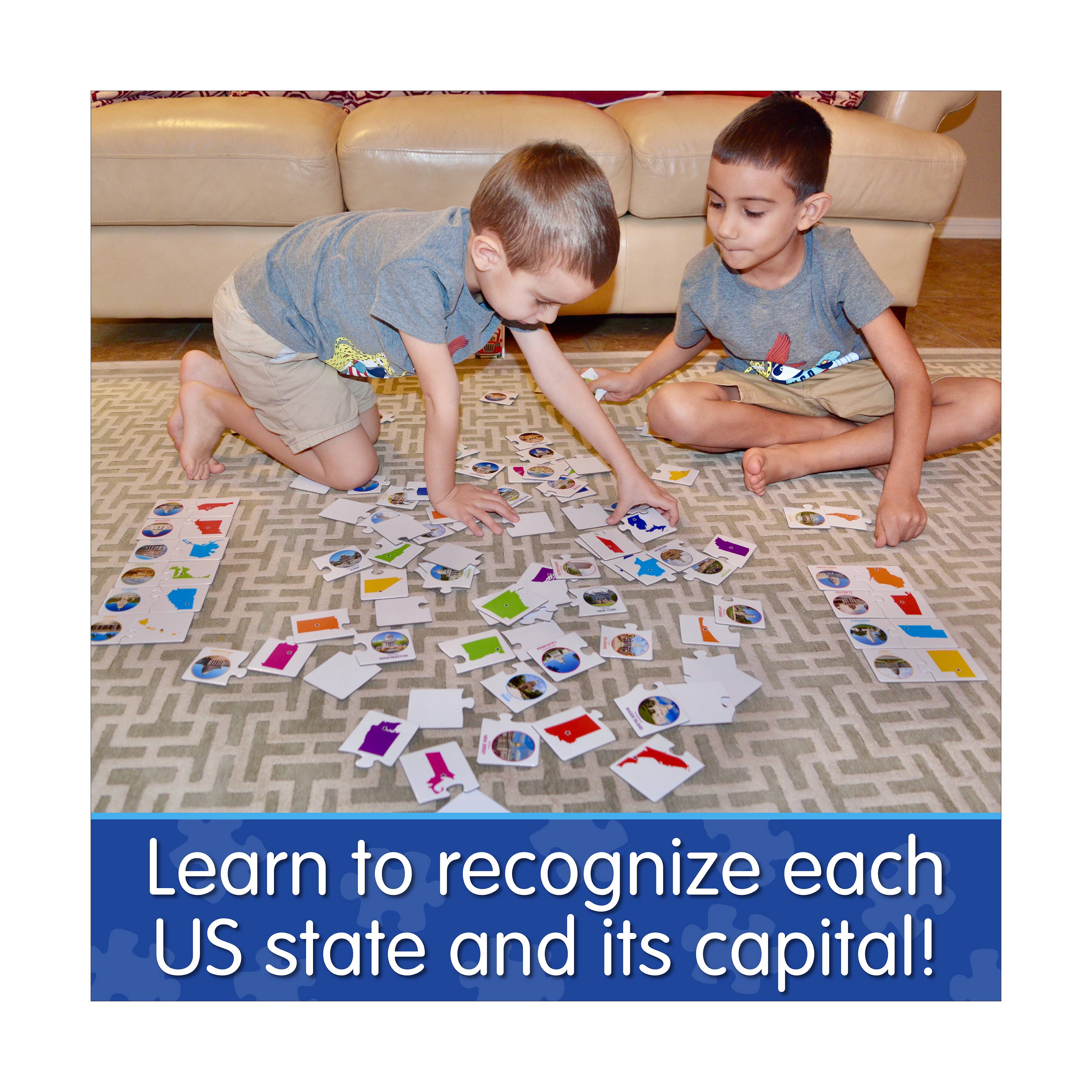 Match It! - States &#x26; Capitals