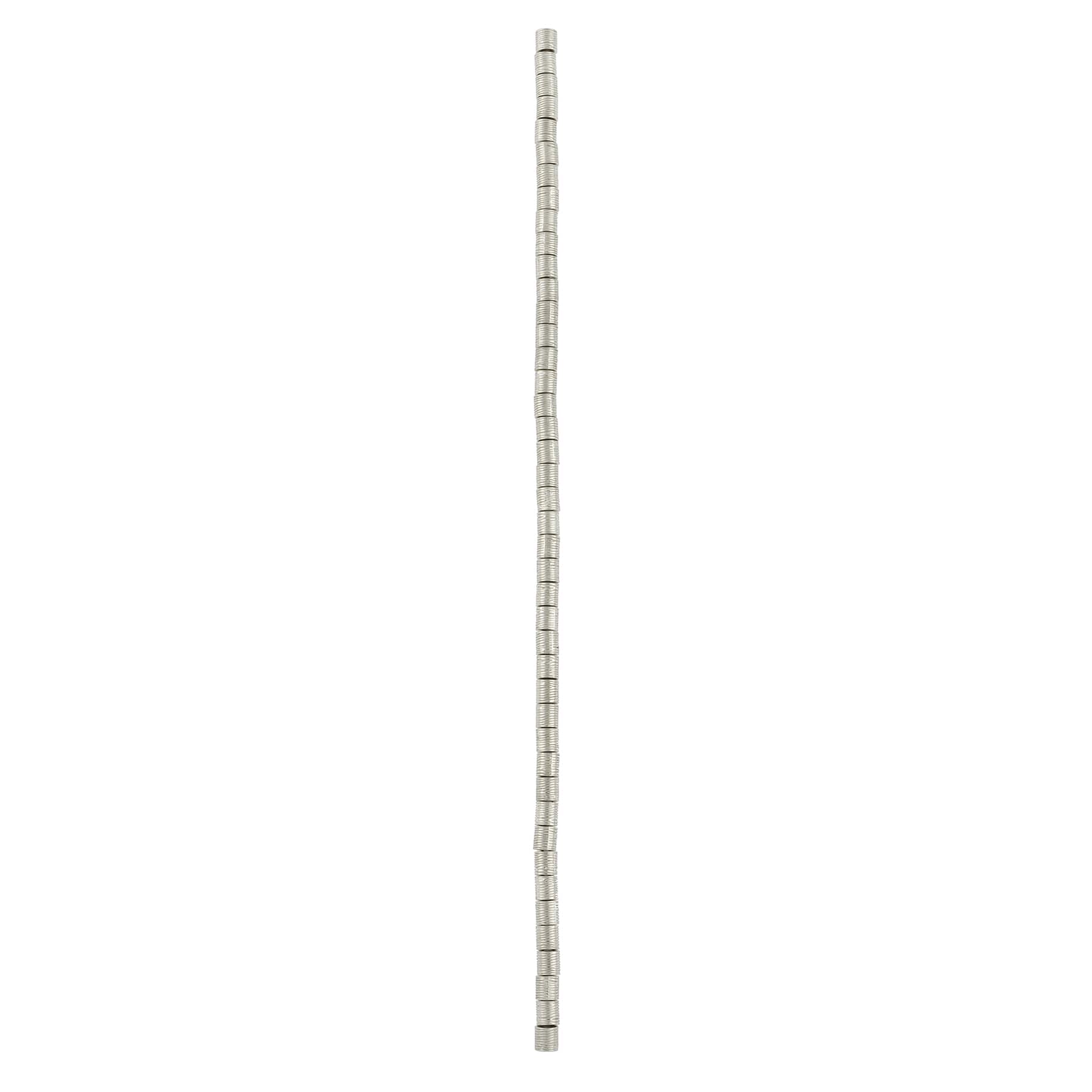12 Pack: Metal Tube Beads, 6mm by Bead Landing&#x2122;