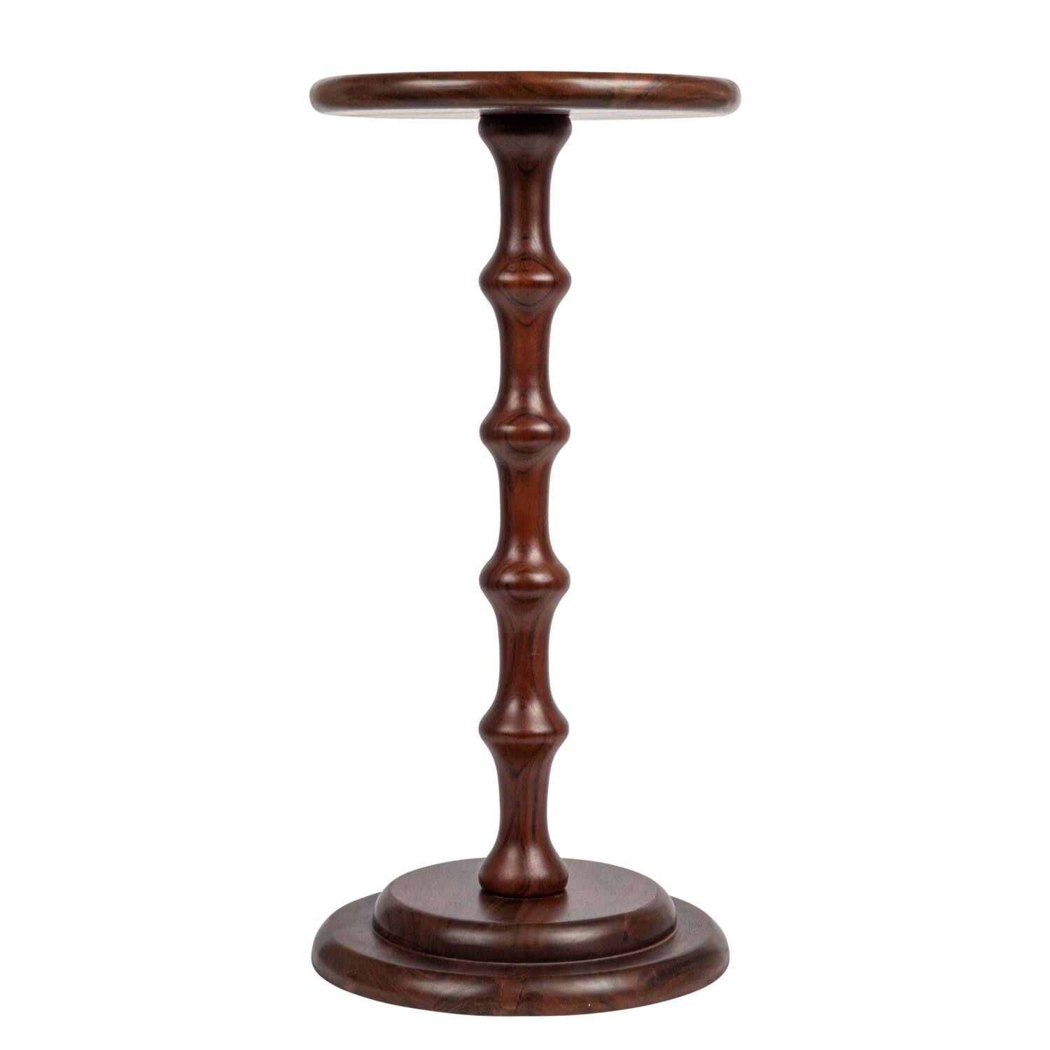 25&#x22; Pedestal Cocktail Side Table