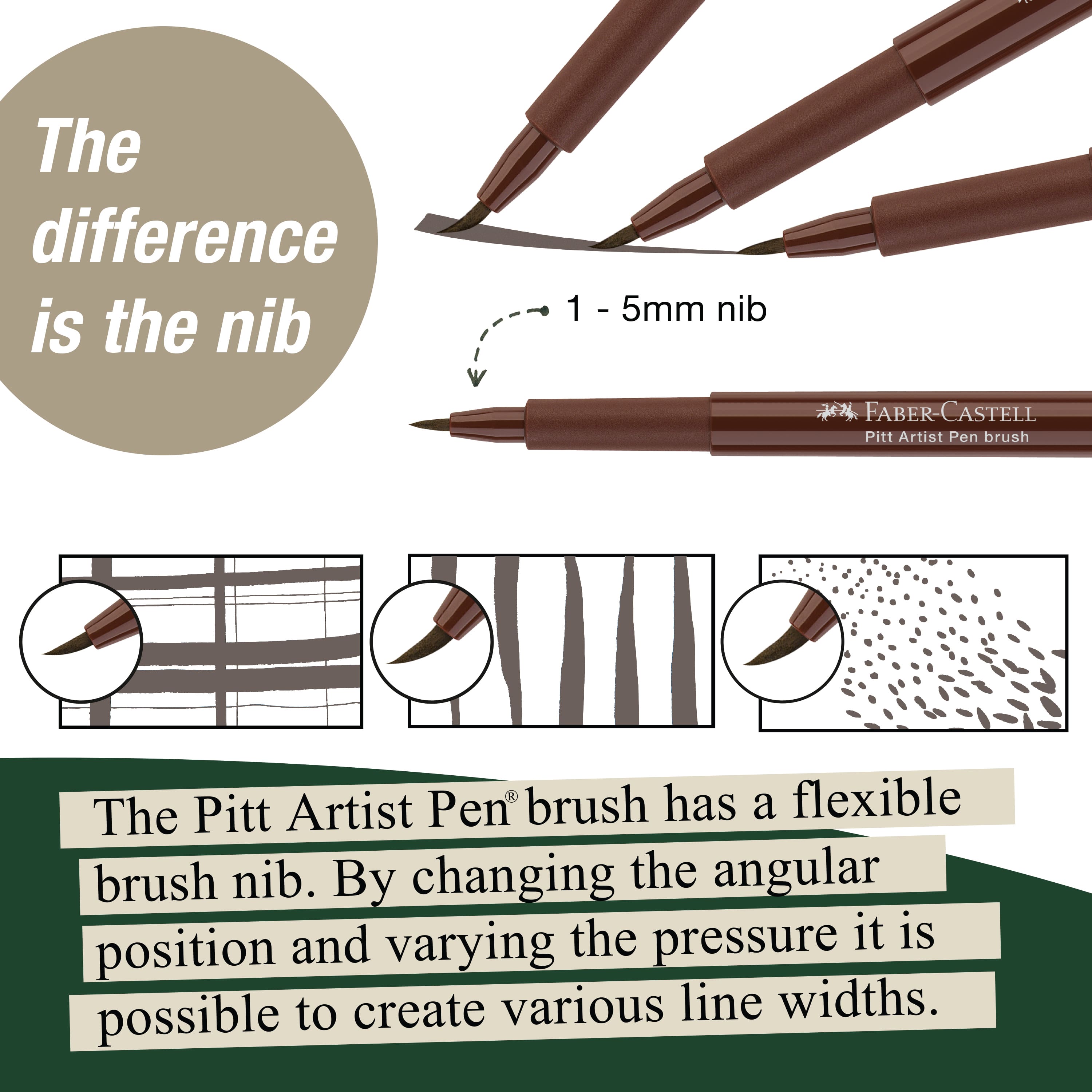 Faber-Castell&#xAE; PITT&#xAE; 6 Color Artist Brush Pen Set