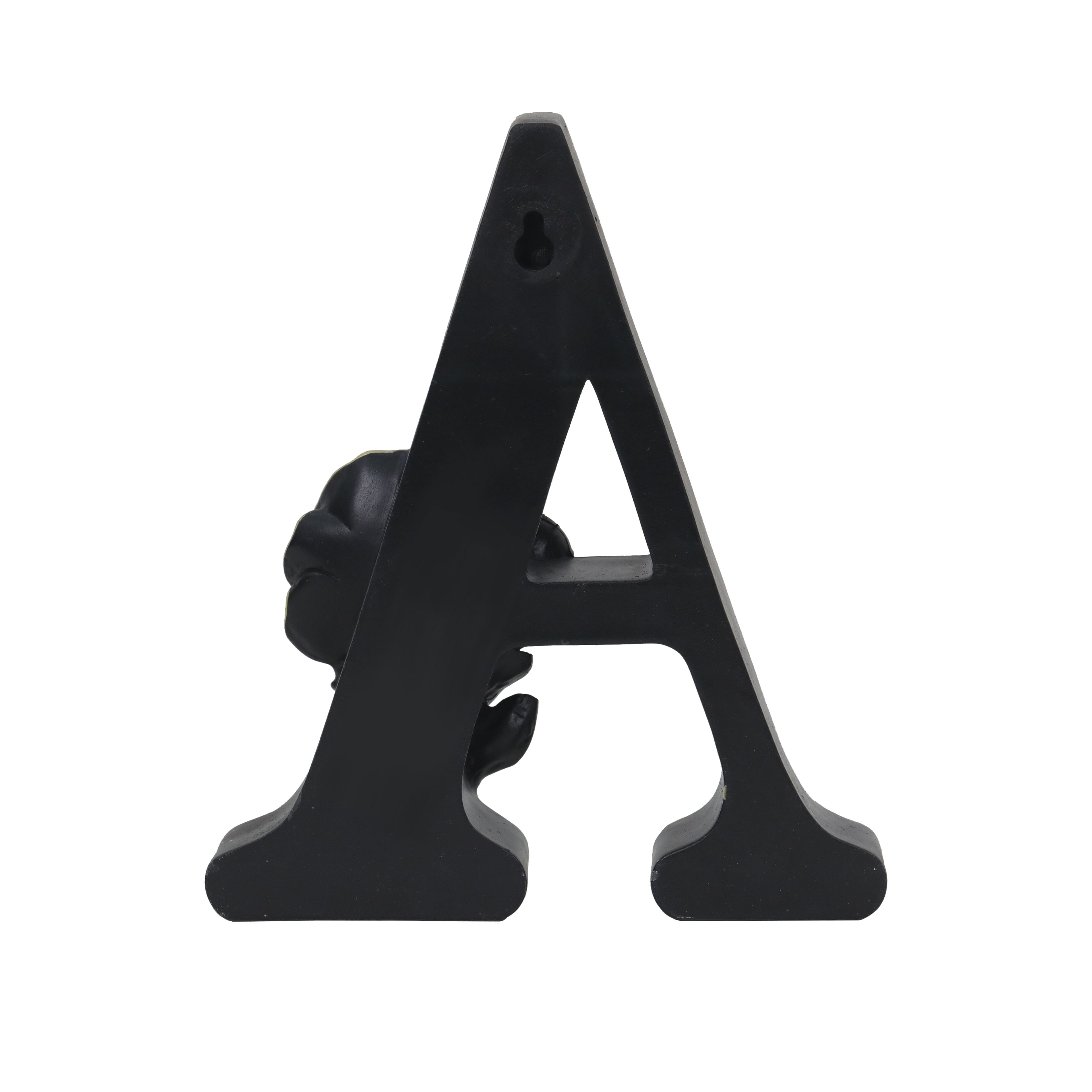 8&#x22; Black Rose Monogram Letter by Ashland&#xAE;
