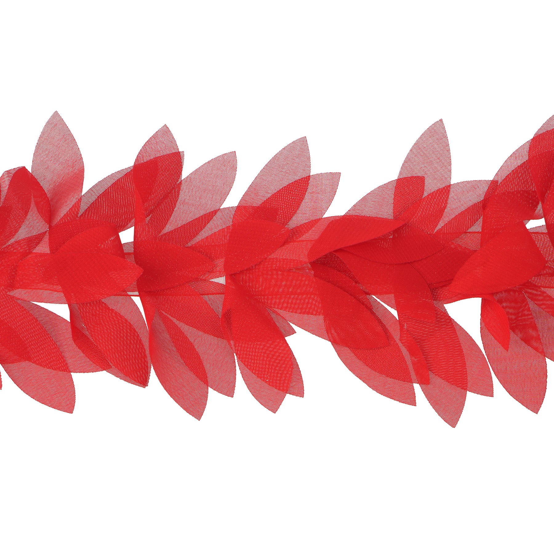 4" Chiffon Leaf Trim Ribbon by Celebrate It