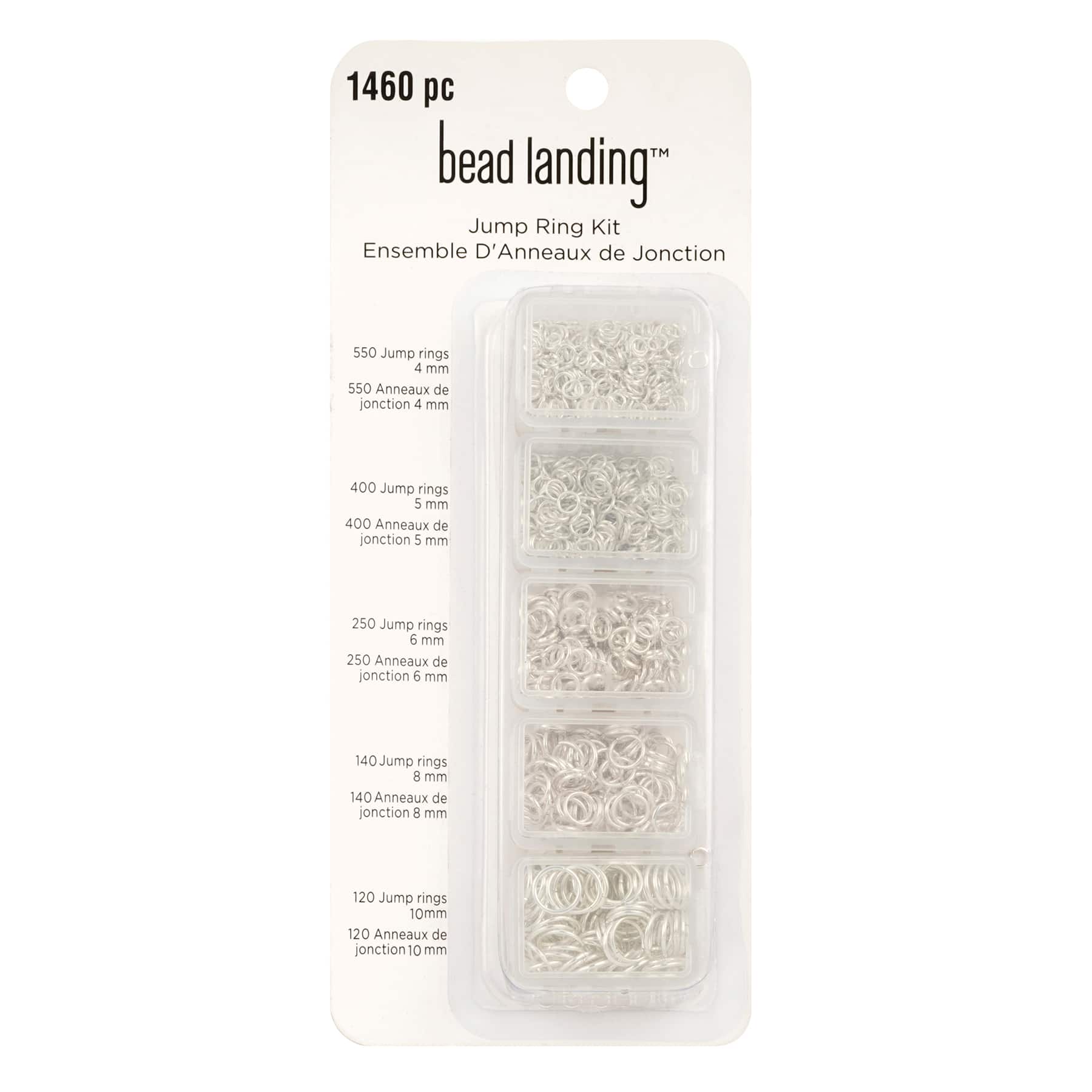 Bead Landing™ Split Rings, 9 mm
