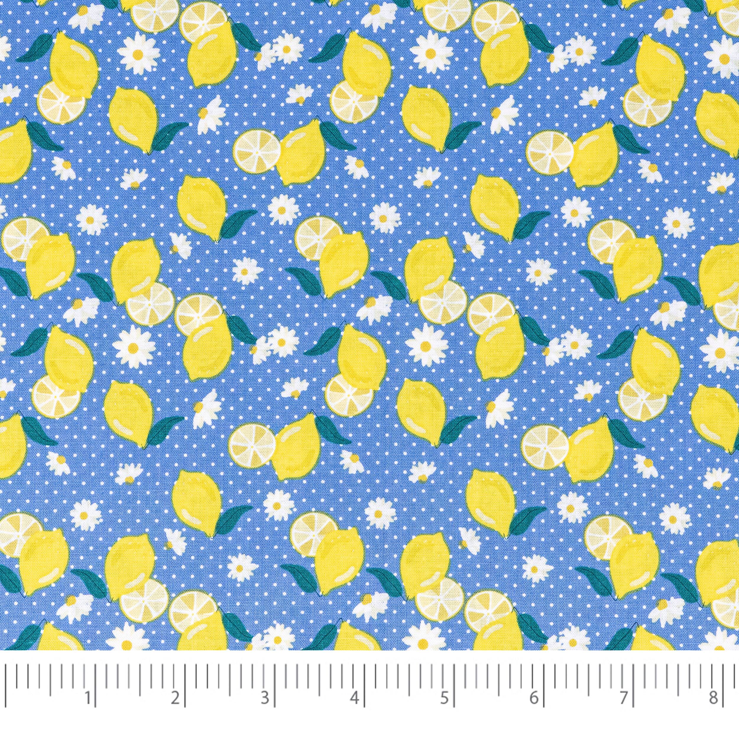 SINGER Daisy And Lemon 100% Cotton 5 Pieces Bundle