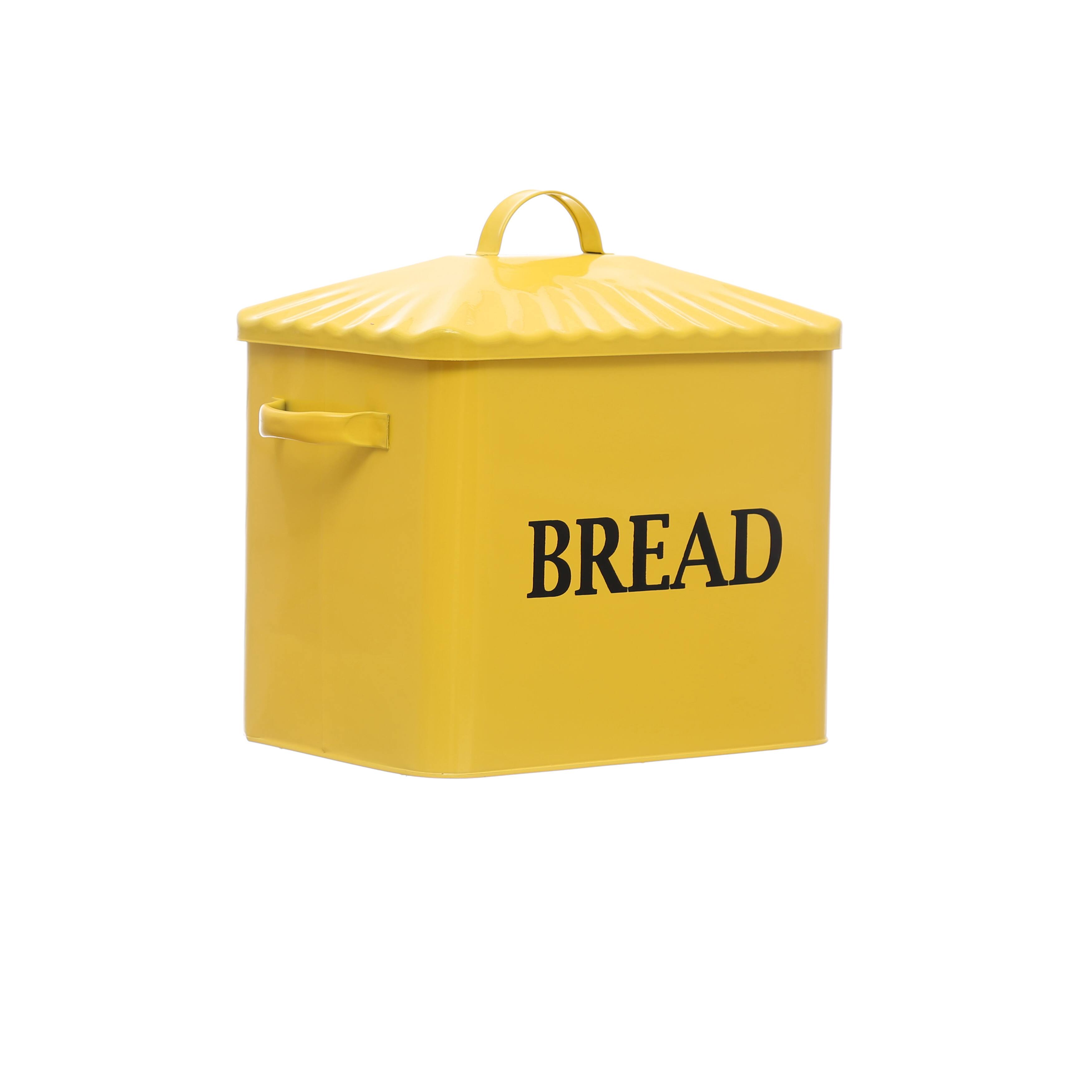 14" Yellow Bread Box Container by Ashland® Michaels
