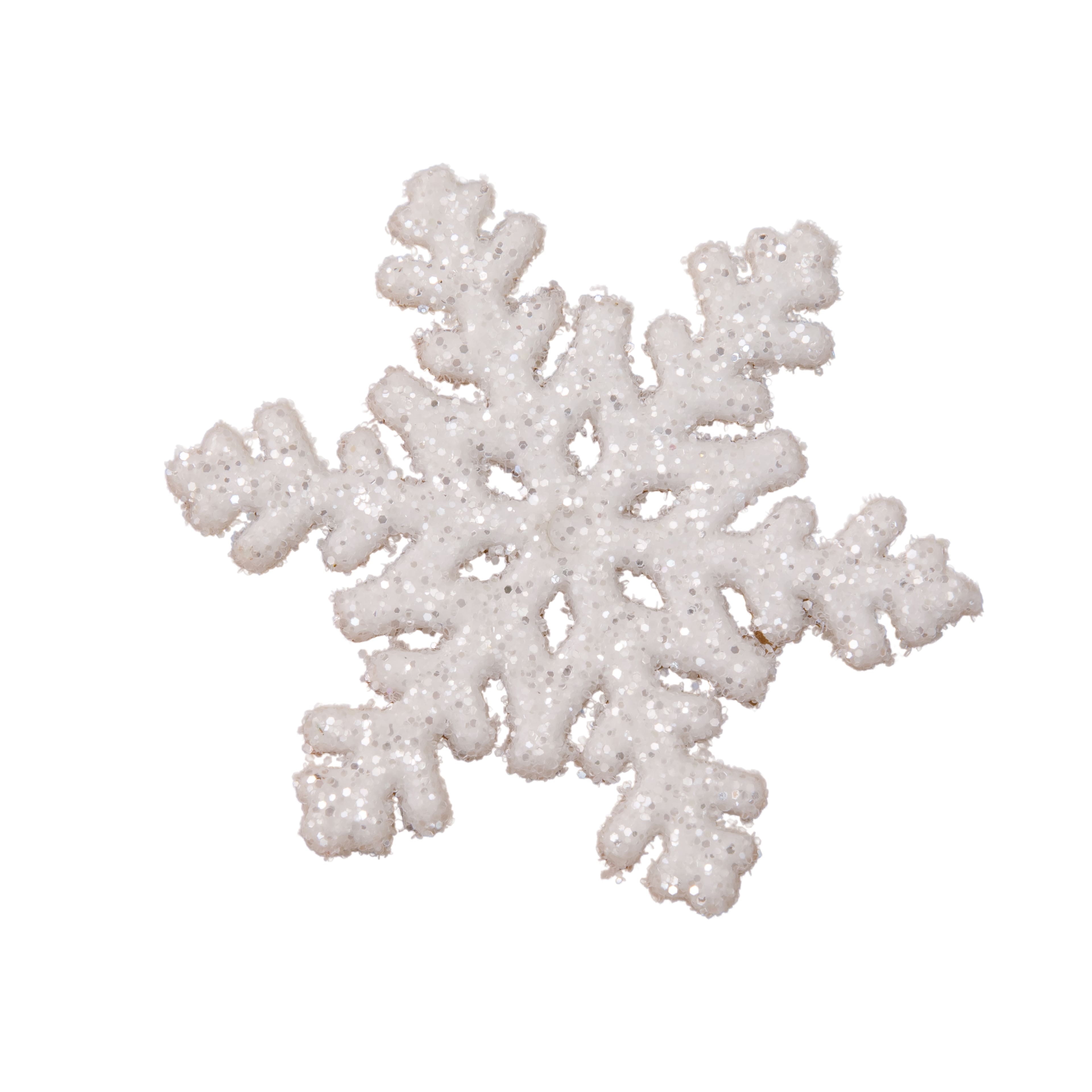 Mini White Snowflake Decorations, 12ct. by Ashland&#xAE;