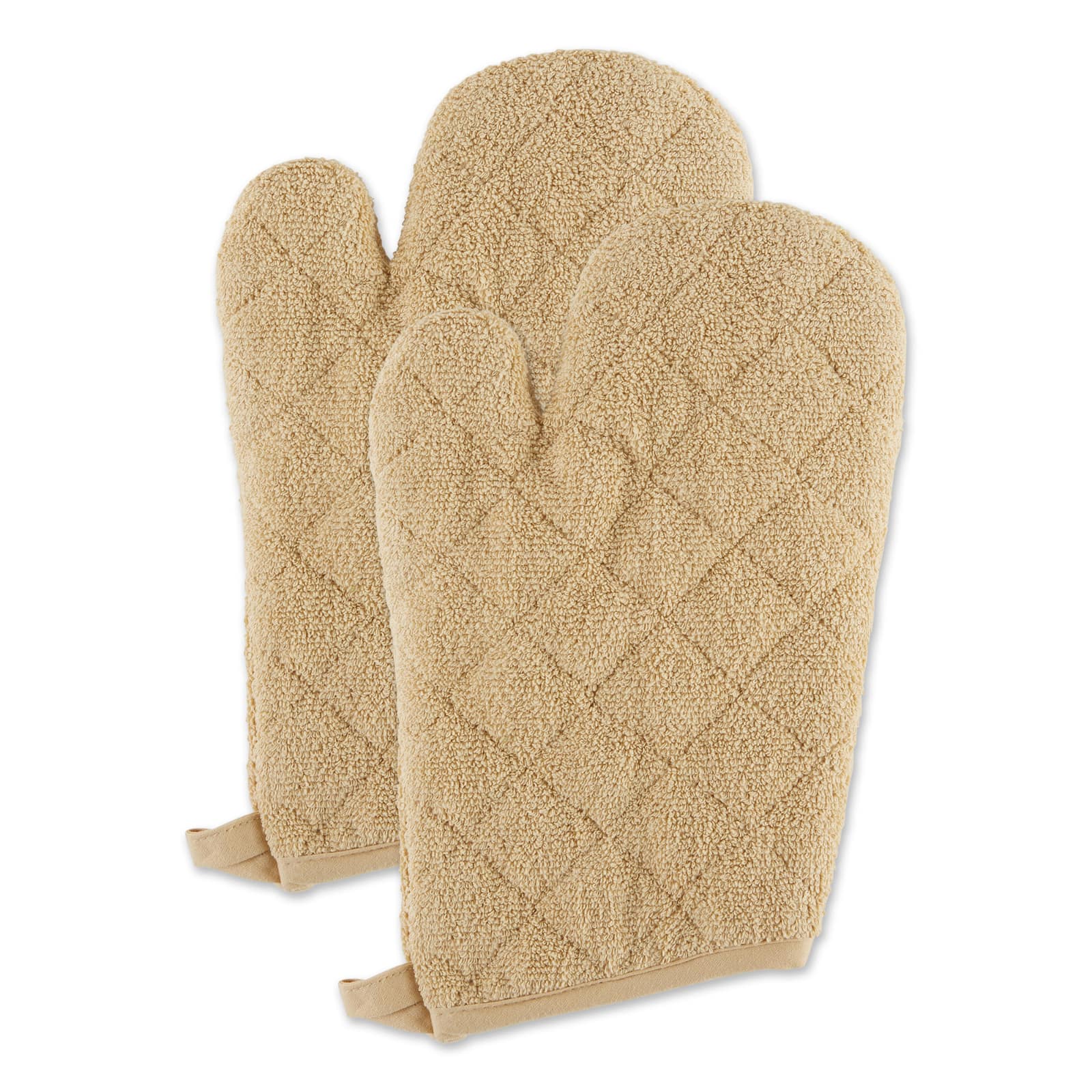 DII White Terry Oven Mitt (Set of 2)