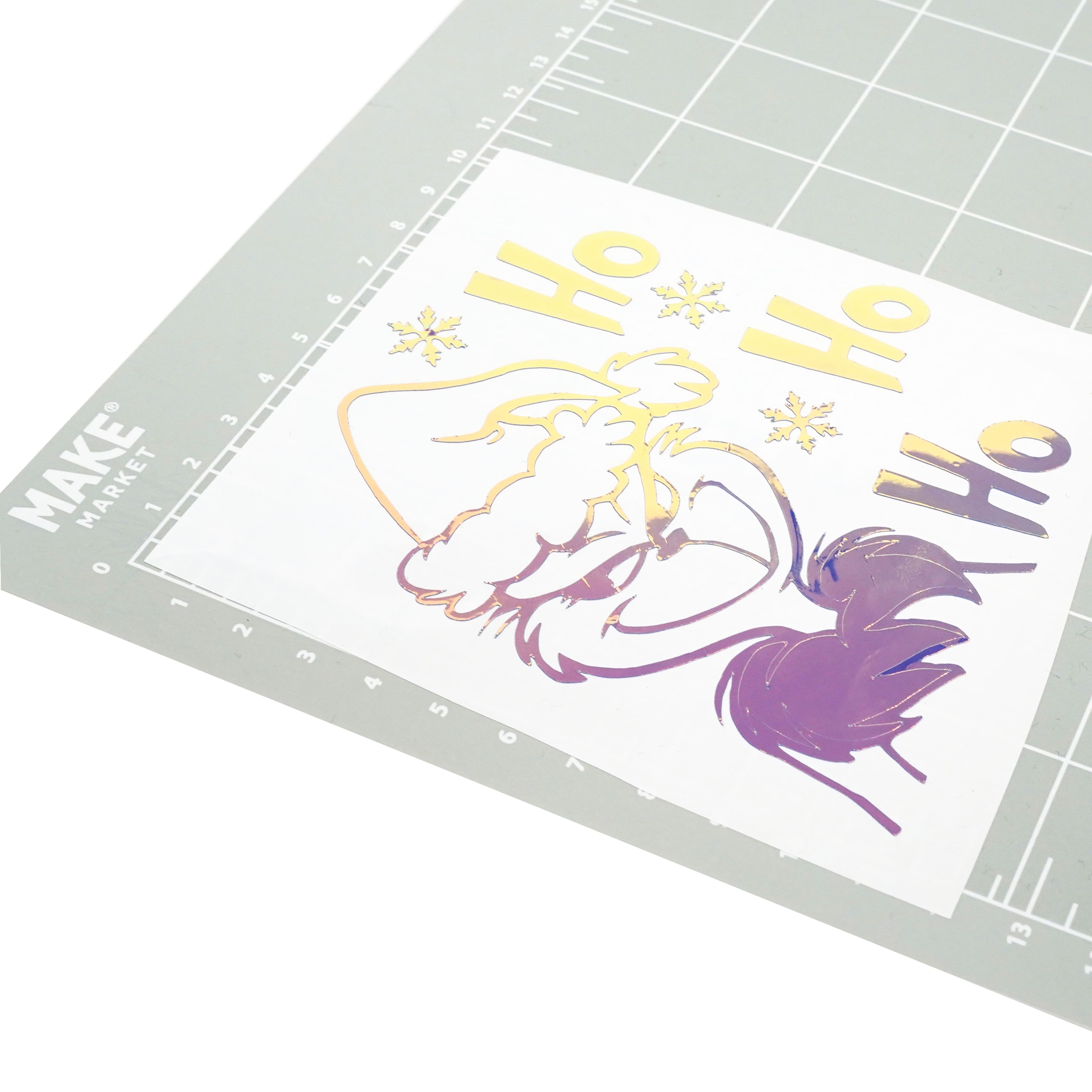 12 Pack: Holographic Glow-in-the-Dark Permanent Vinyl by Make Market®