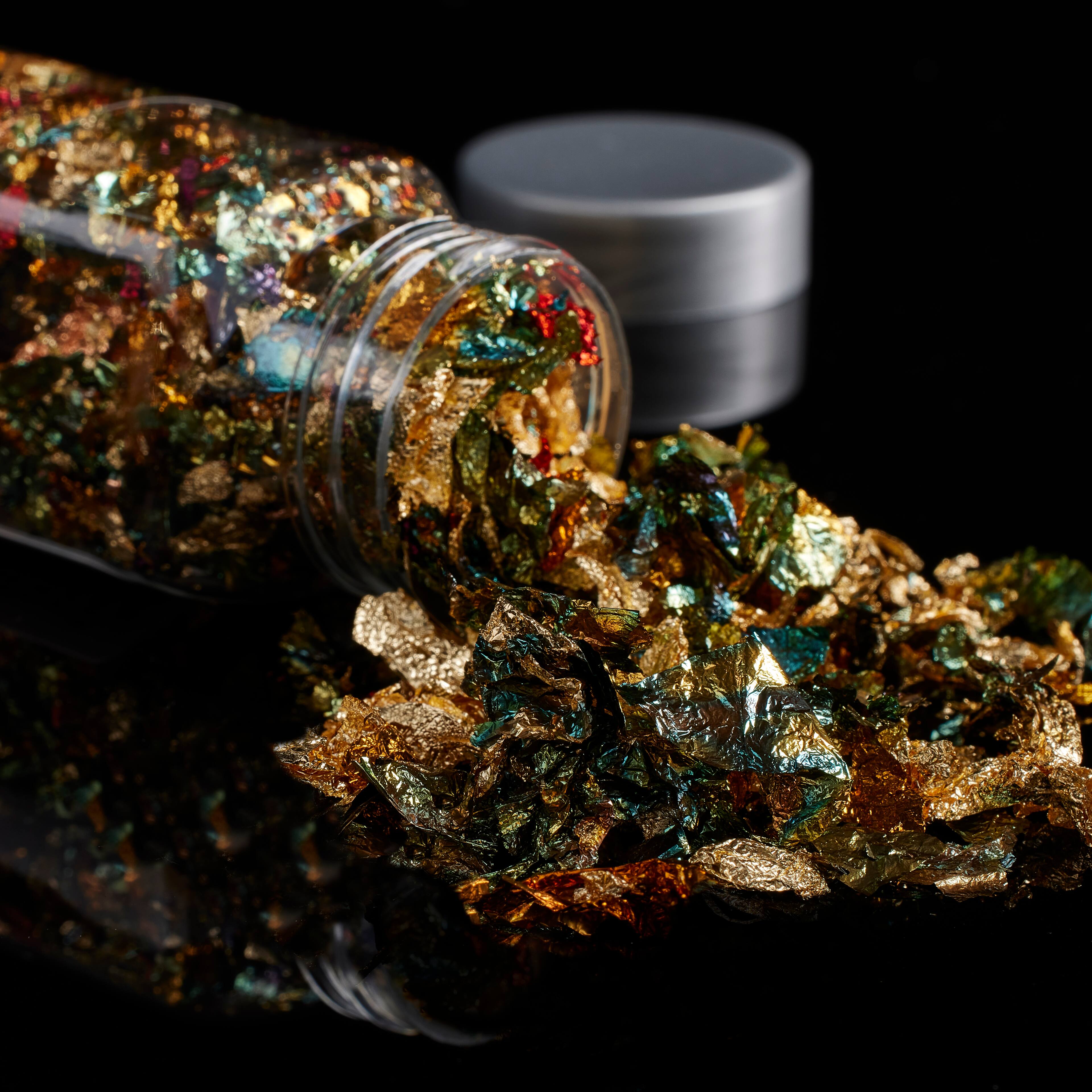 12 Pack: Rainbow Foil Specialty Glitter Flakes by Recollections™