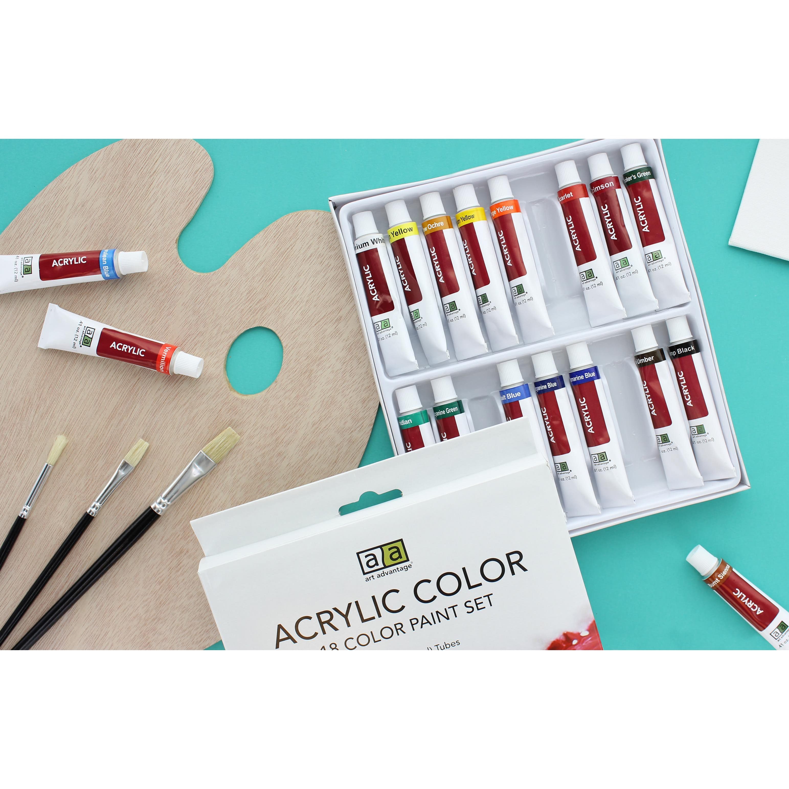 Art Advantage&#xAE; 18 Color Acrylic Paint Set