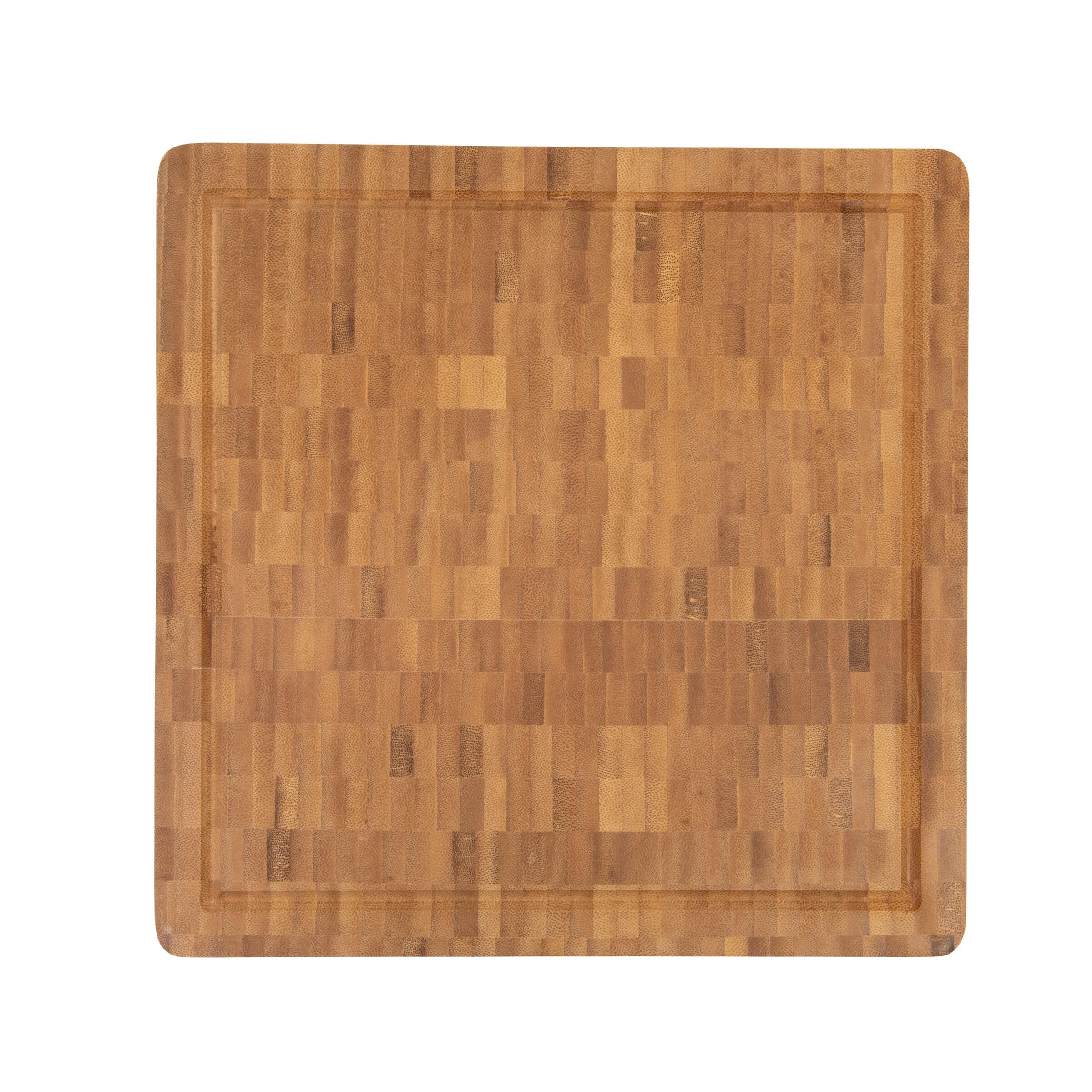 Farberware 12&#x22; End Grain Acacia Bamboo Cutting Board