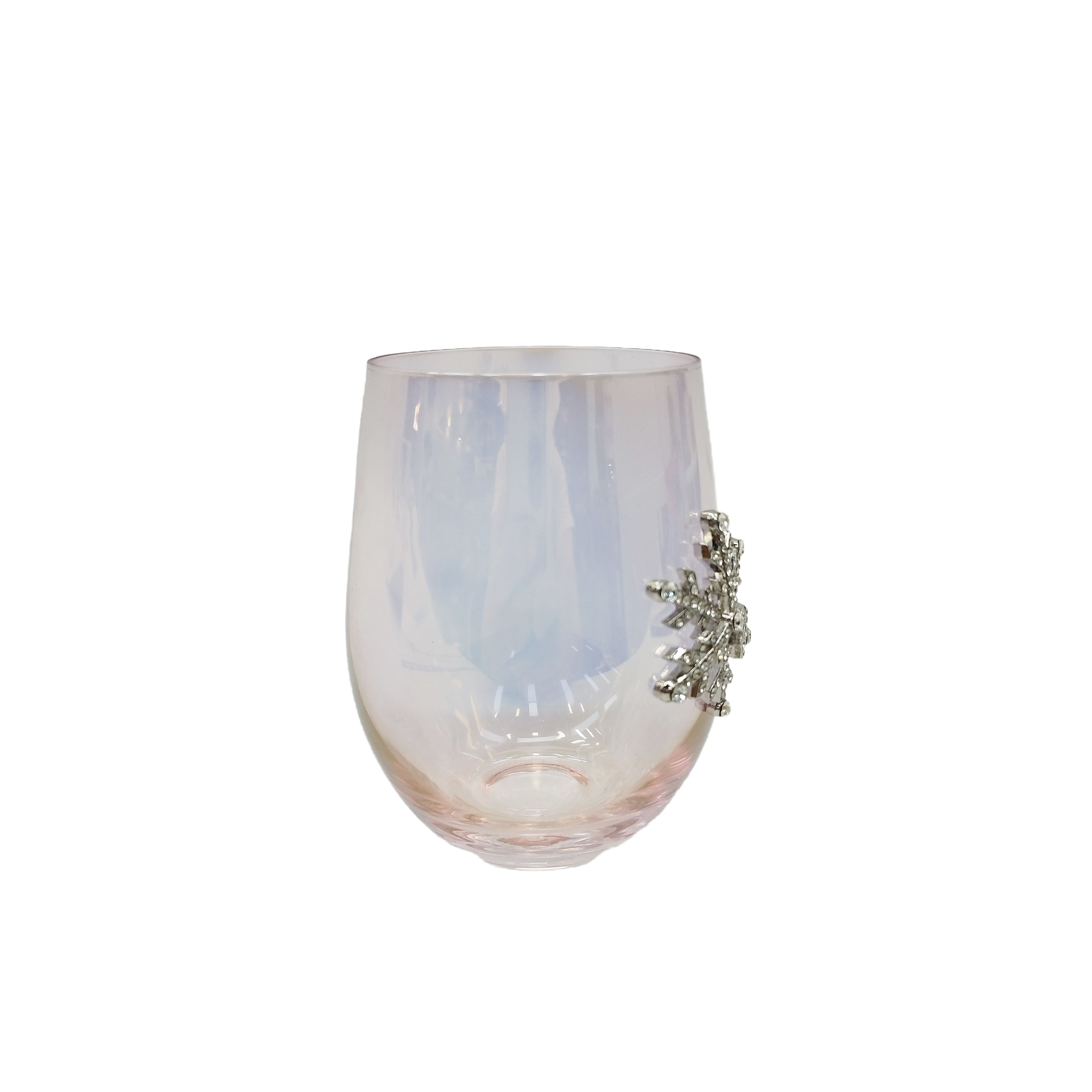 17.5oz. Snowflake Glass Drinkware by Ashland&#xAE;