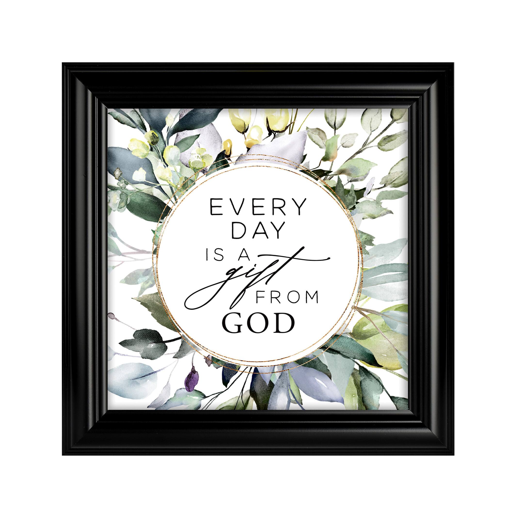 Every Day Is A Gift Heaven Sent Framed Plaque
