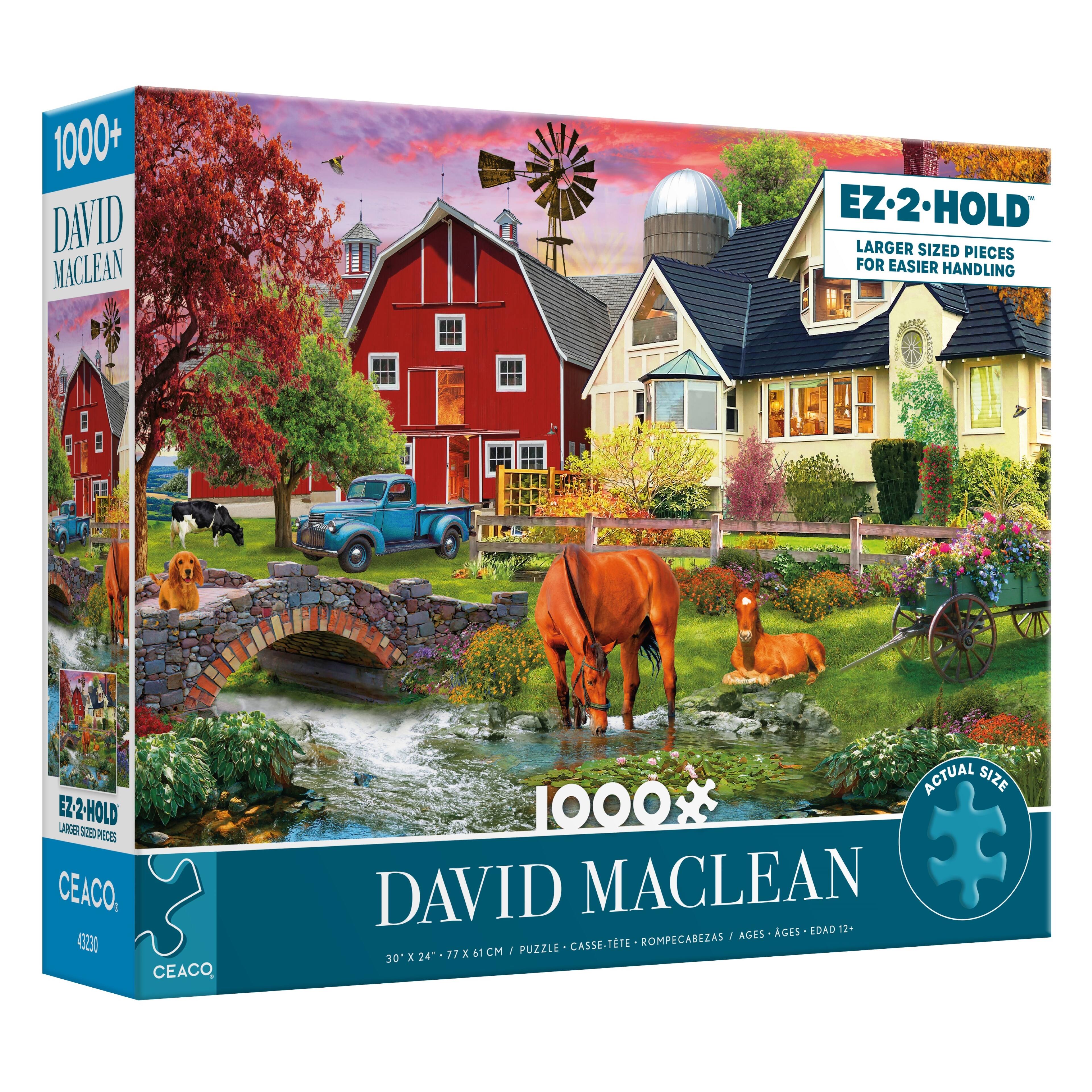 Assorted EZ 2 Hold™ 1,000 Piece Puzzle