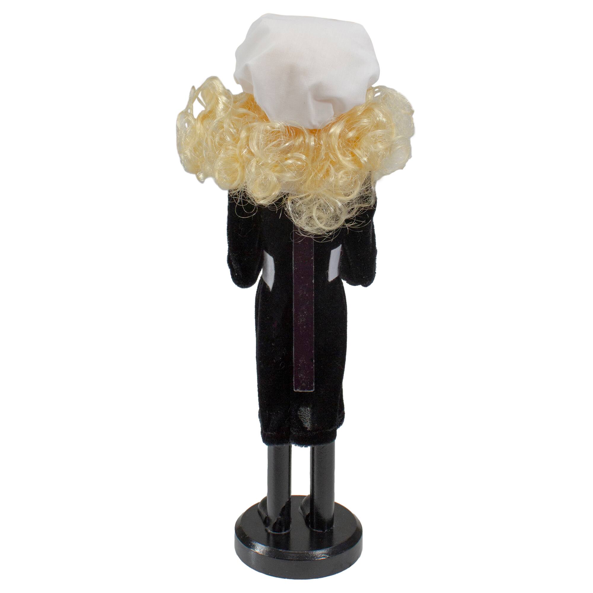 Wooden Pilgrim Woman Thanksgiving Nutcracker