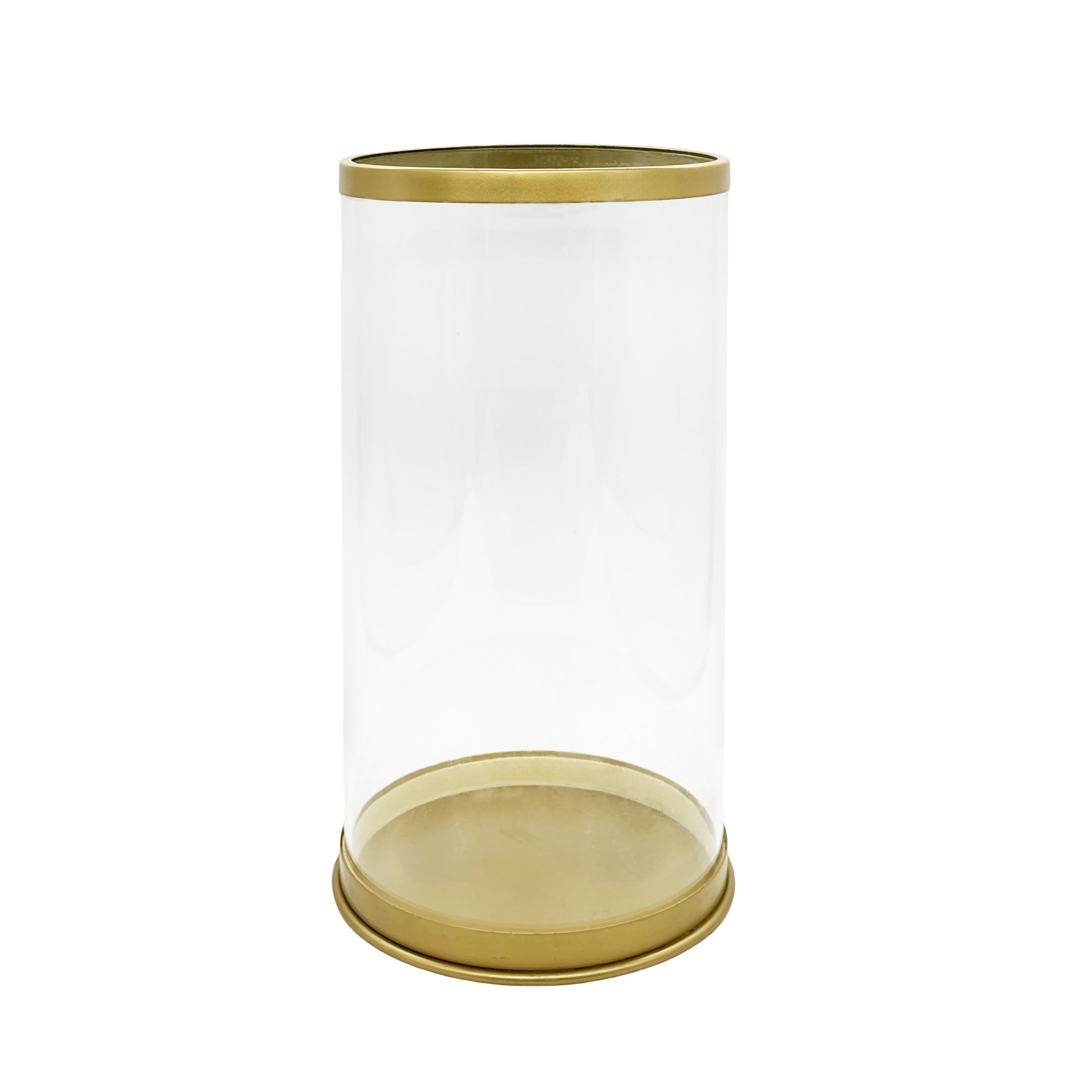 Gold Base Glass Lantern by Ashland&#xAE;