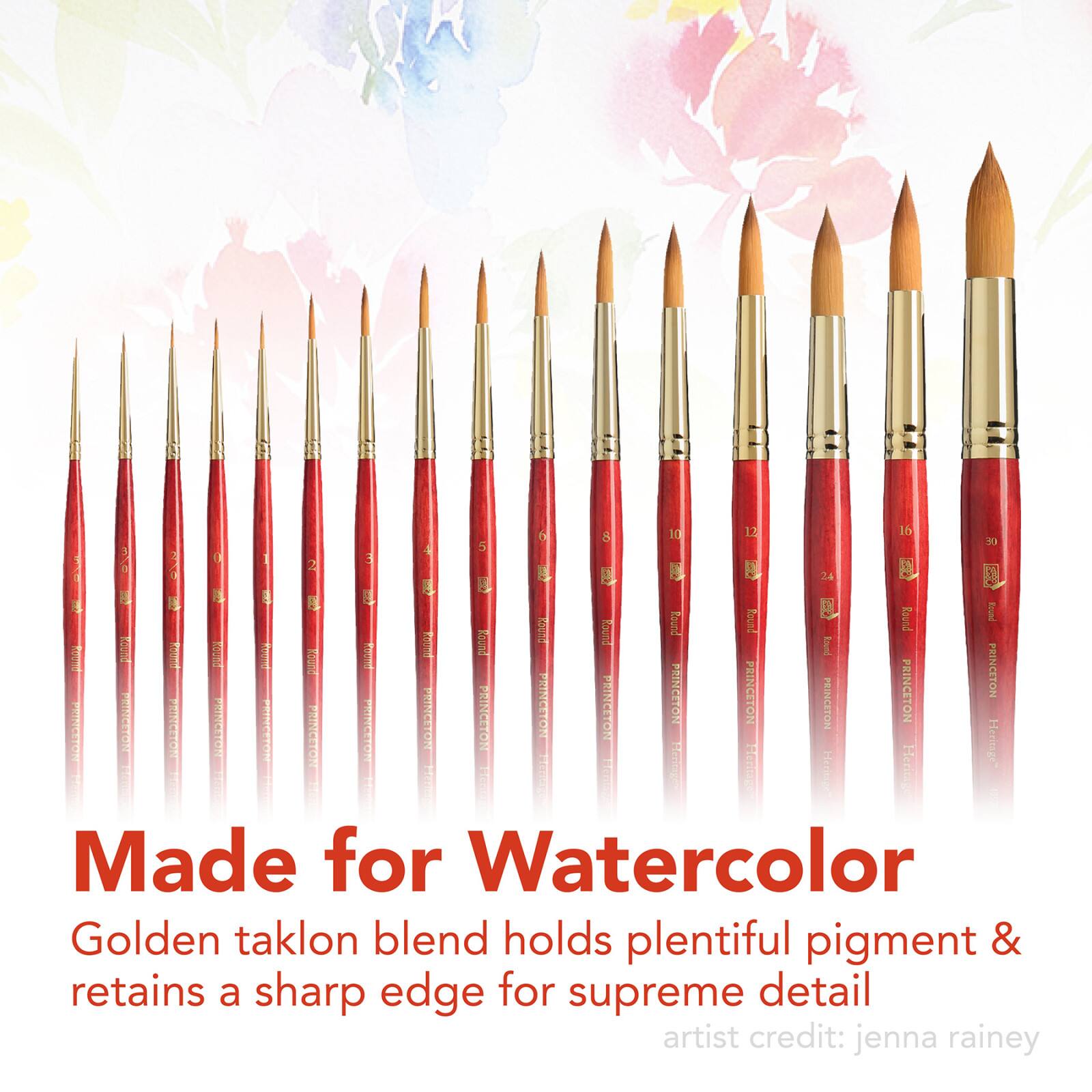 Princeton&#x2122; Heritage&#x2122; Series 4050 Synthetic Sable Round Brush
