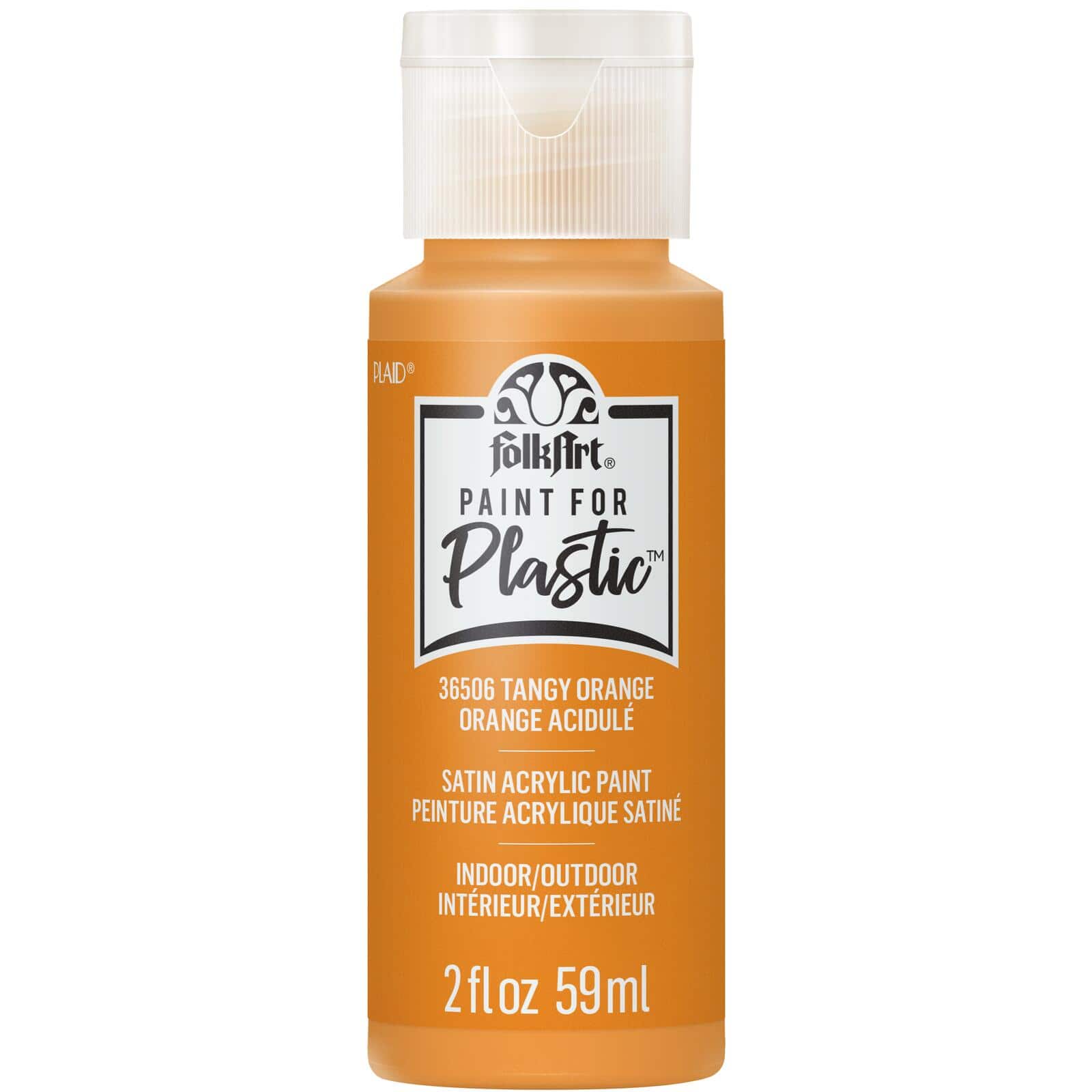 FolkArt &#xAE; Paint For Plastic&#x2122; Satin Acrylic Paint