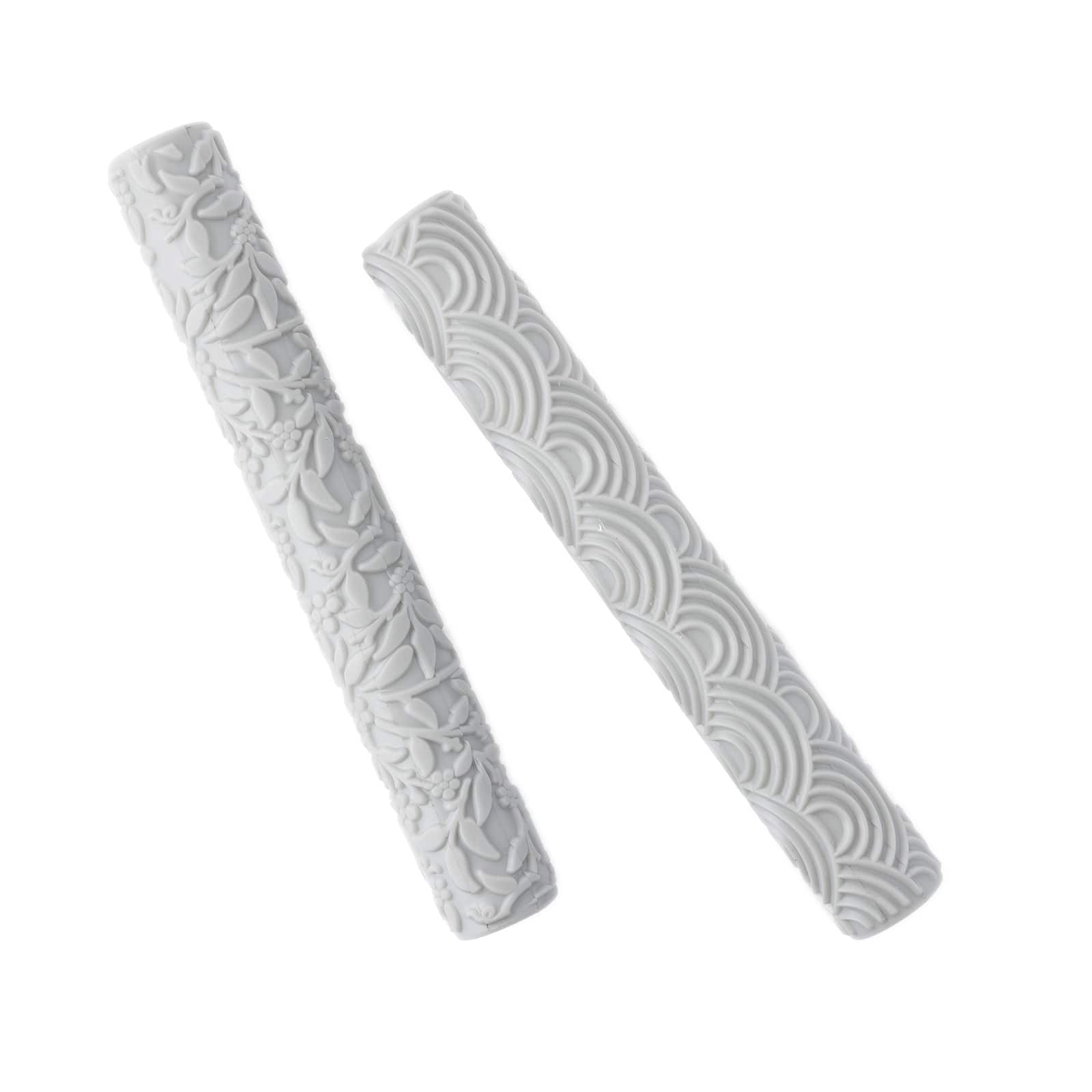 Vine & Rainbow Texture Rollers by Craft Smart®