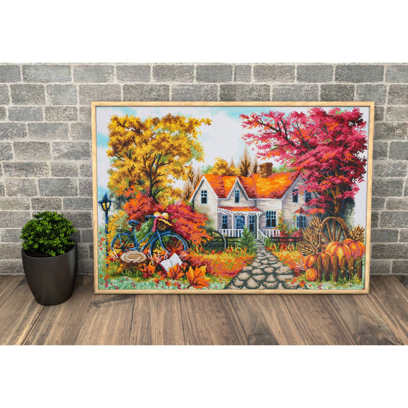 Diamond Dotz&#xAE; Autumn Days Diamond Painting Kit