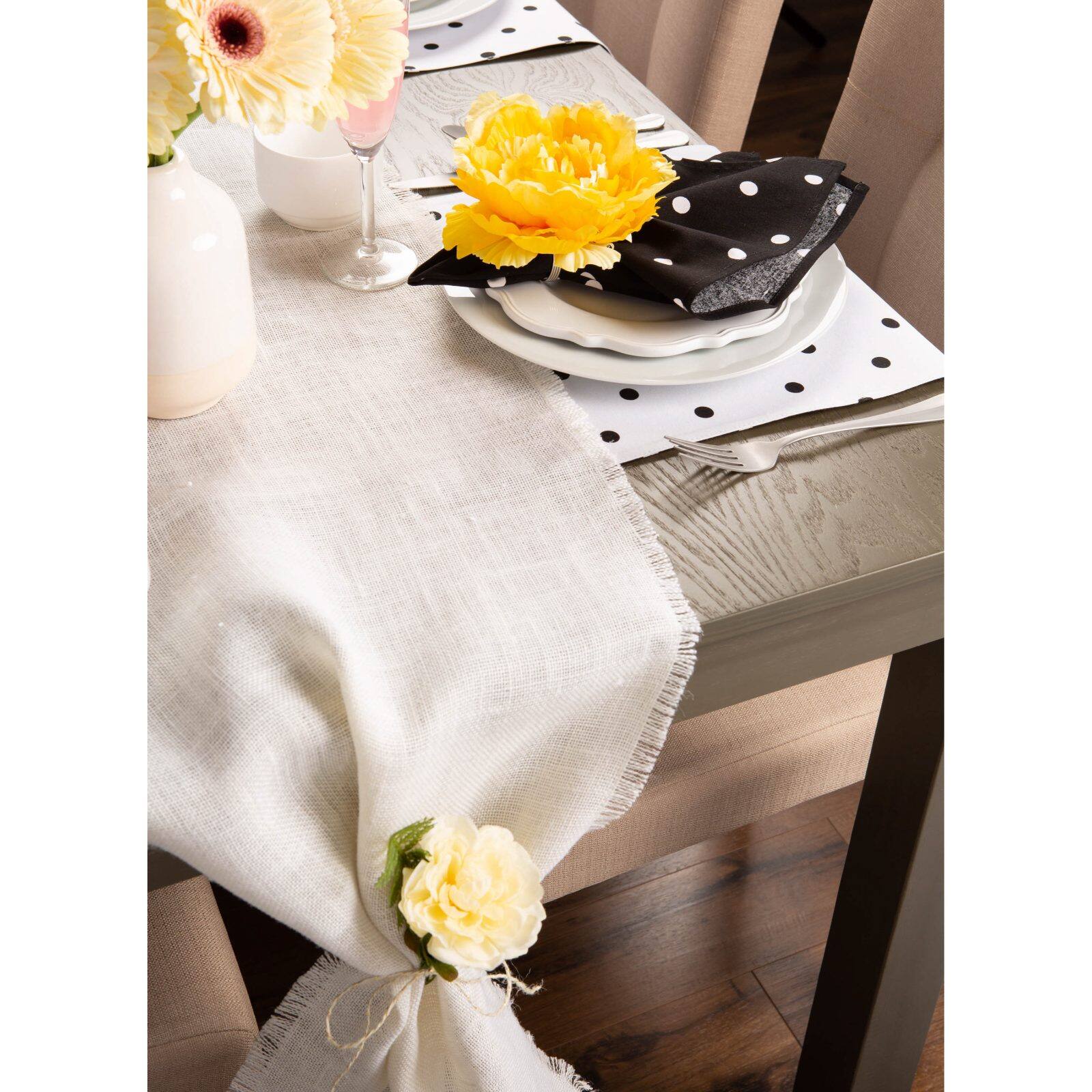 DII® Peony Napkin Rings, 4ct. Napkin Rings Michaels